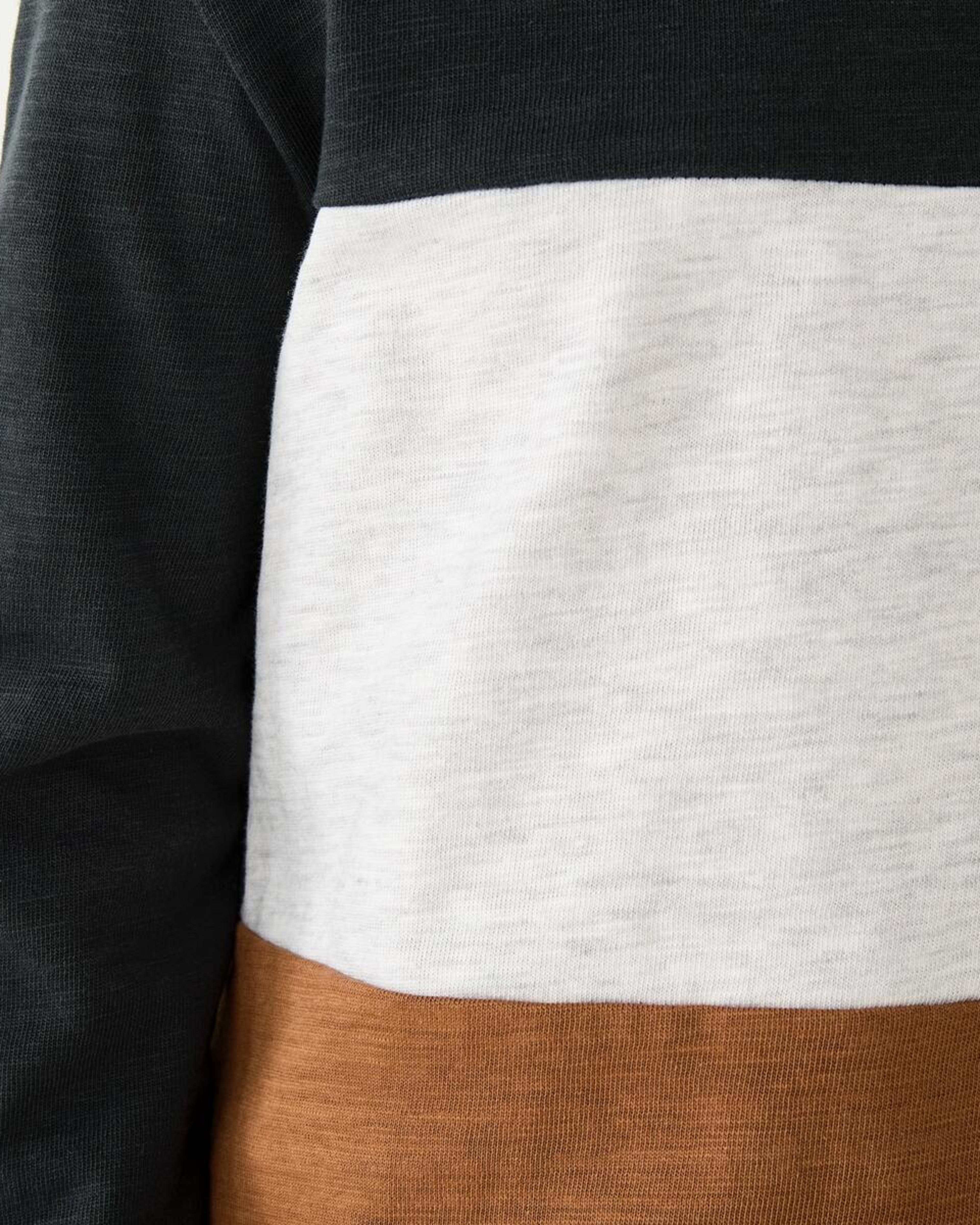 4 Long Sleeve Panel T-shirt Wood Grey, 4 of 8