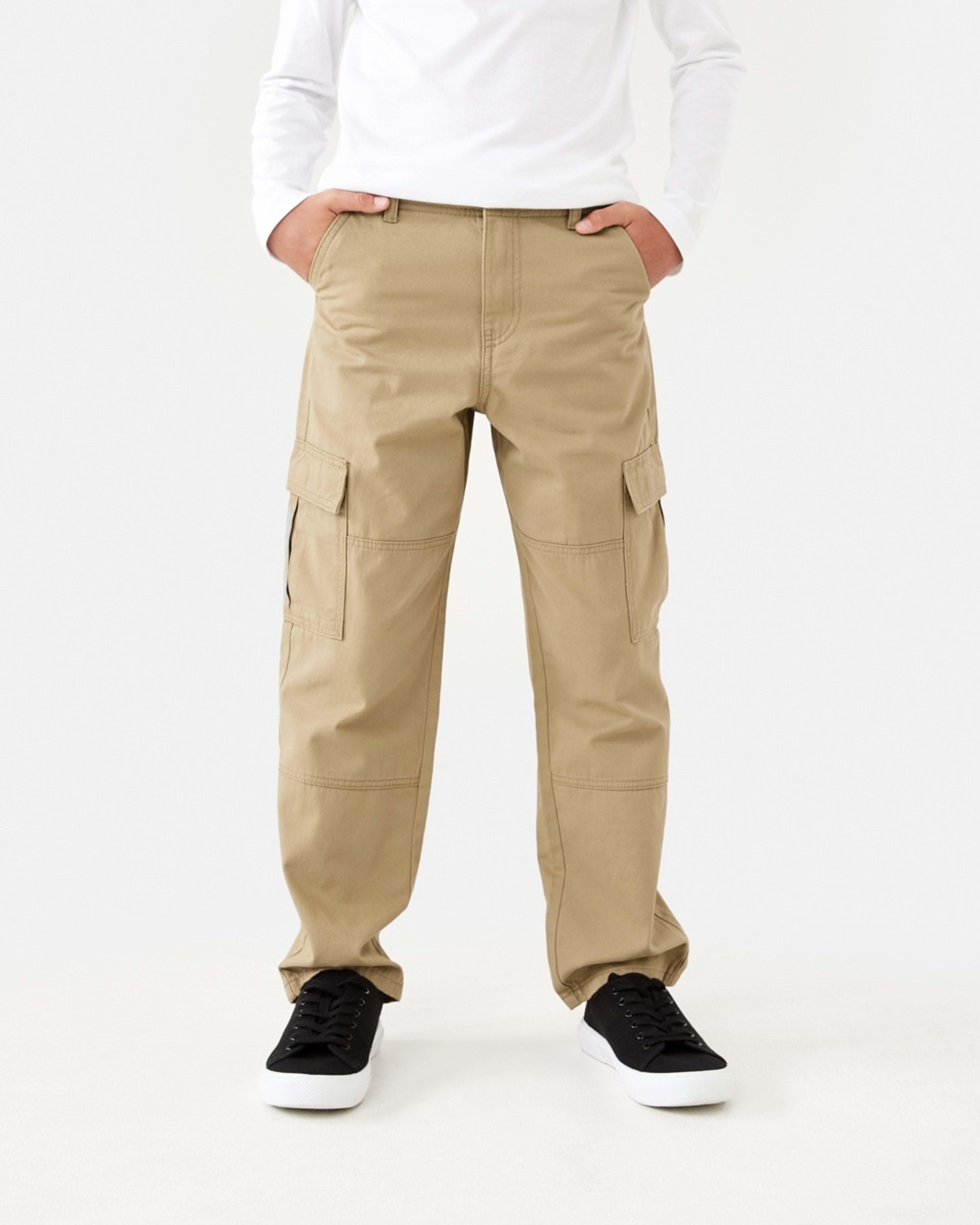 1 Fixed Waist Cargo Pants Cornstalk