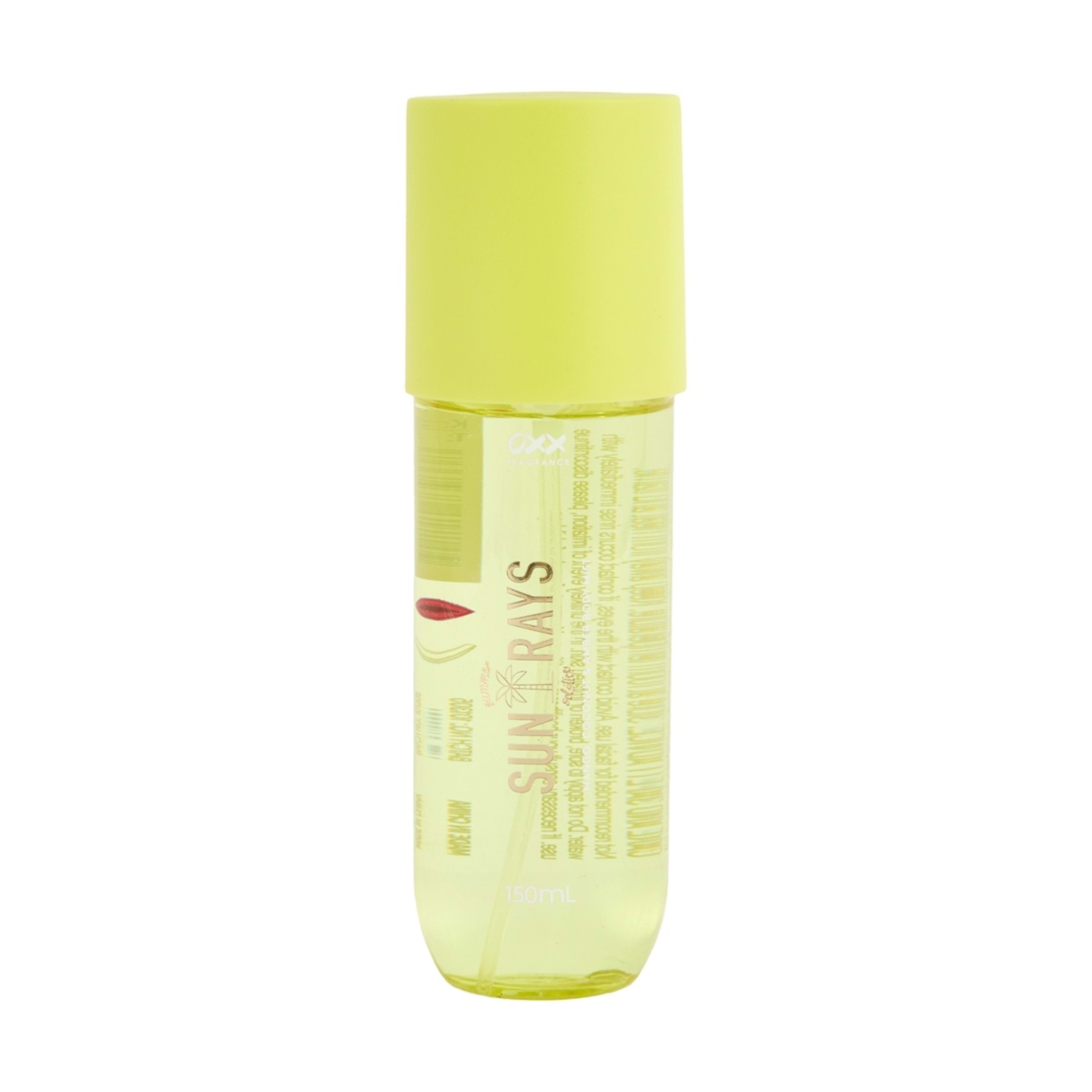 1 OXX Fragrance Sun Rays Summer Solstice Body Mist 150ml - Mango, Coconut and Amber