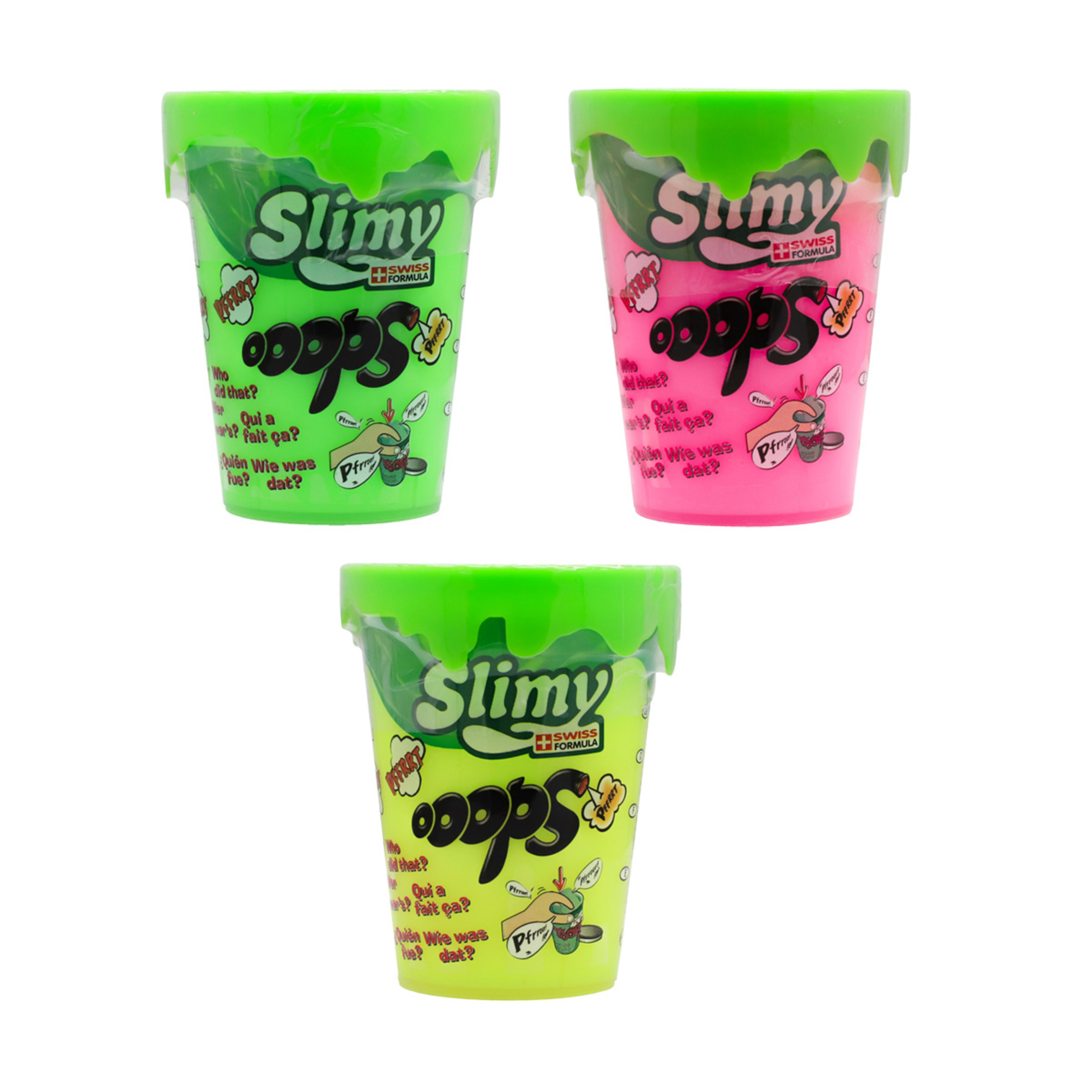 1 Slimy Mini Oops Slime 80g - Assorted