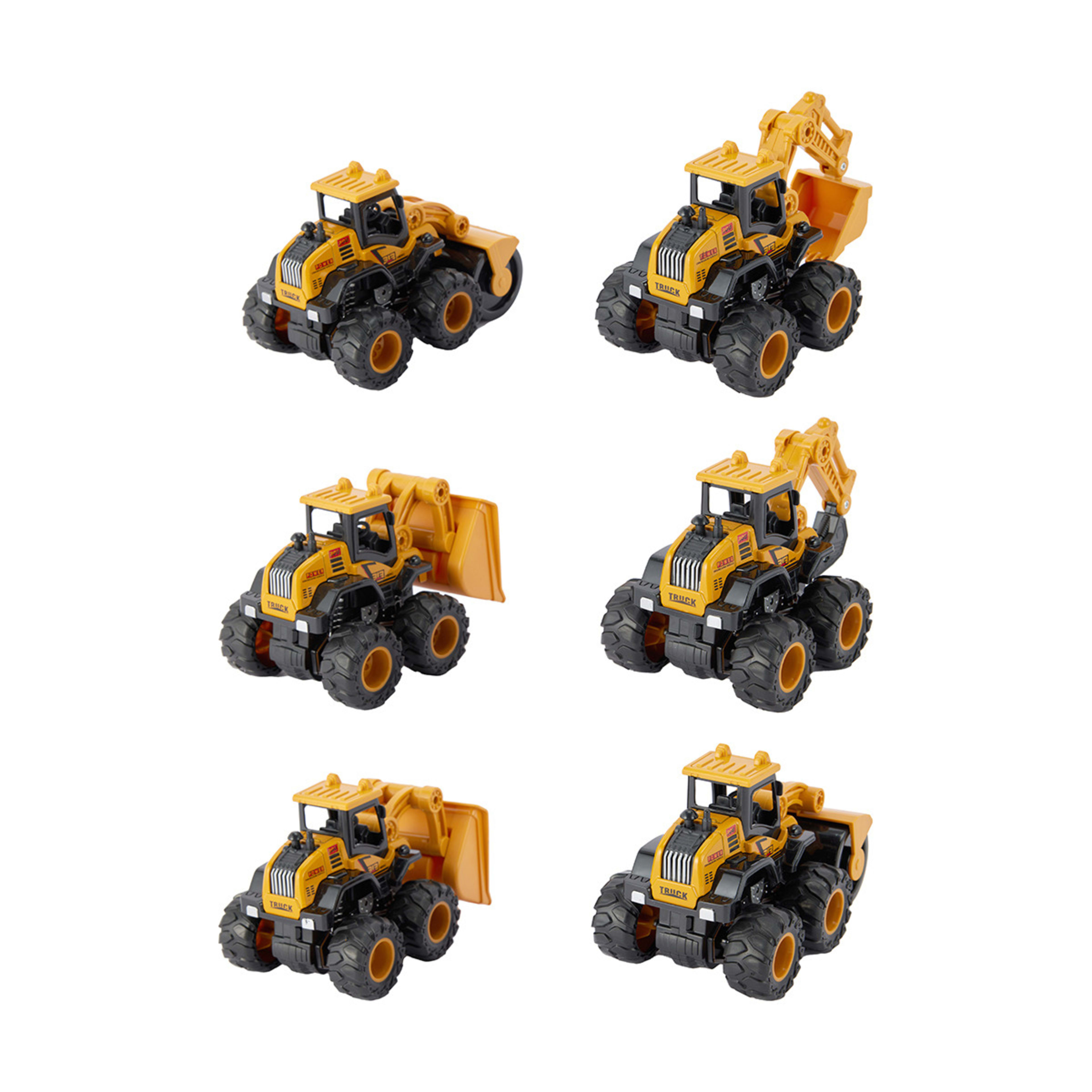 2 Pack Construction Trucks Kmart