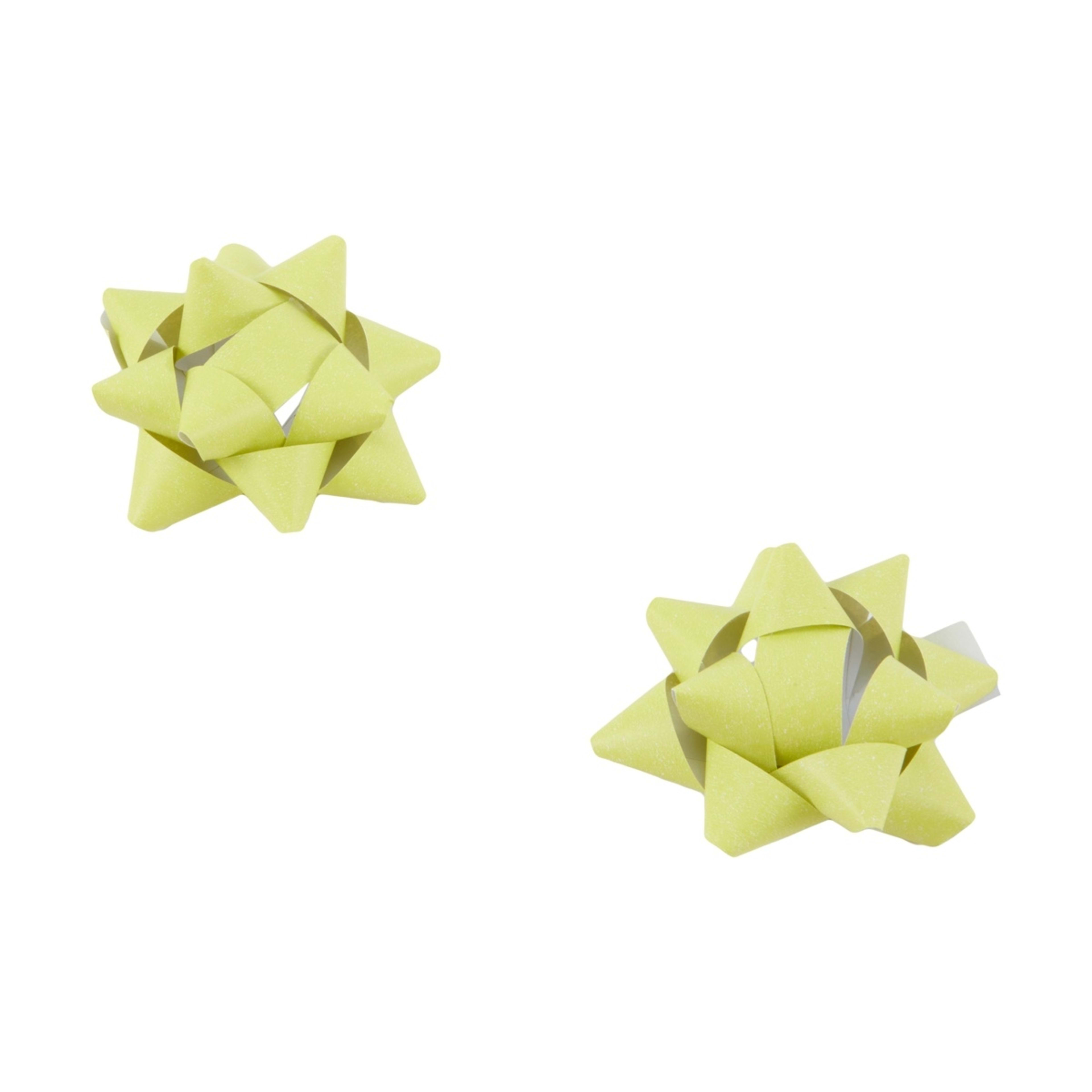 6 10 Piece Mini Paper Bows - Brights, 6 of 8