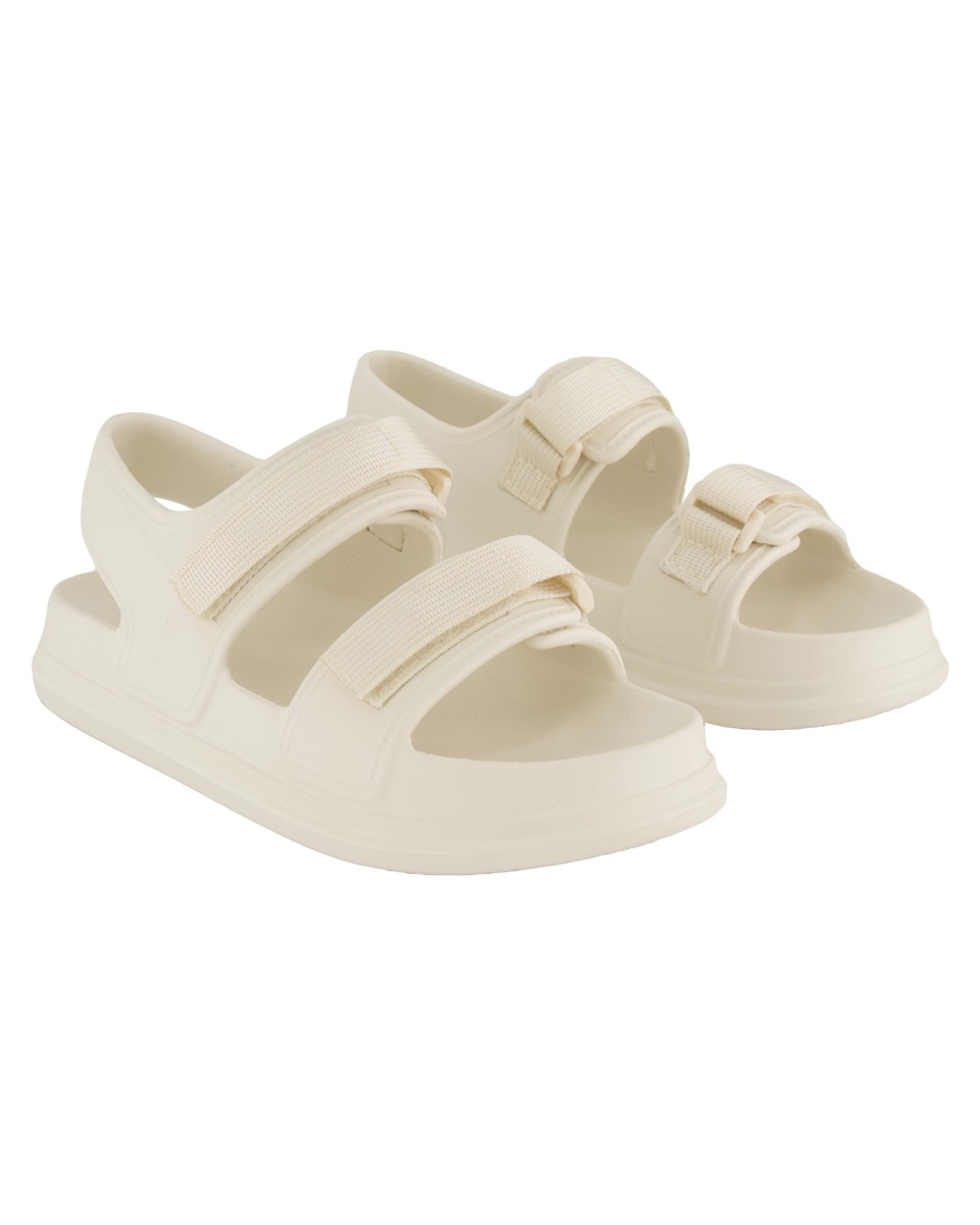 2 Adjustable EVA Sandals Snw White, 2 of 3