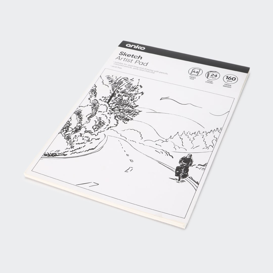 A4 Sketch Artist Pad Kmart