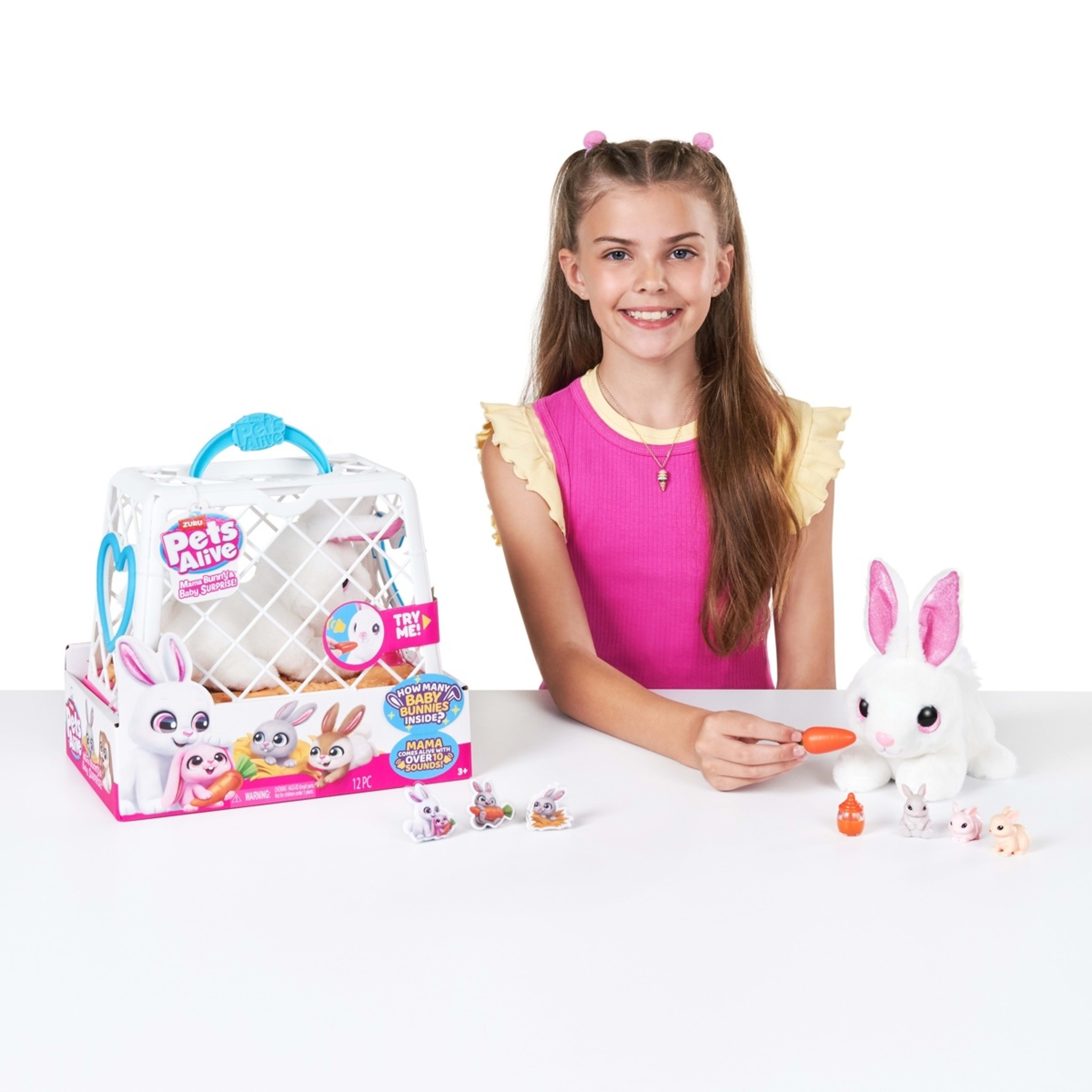 8 Zuru Pets Alive Mama Bunny and Baby Surprise! - Assorted, 8 of 9