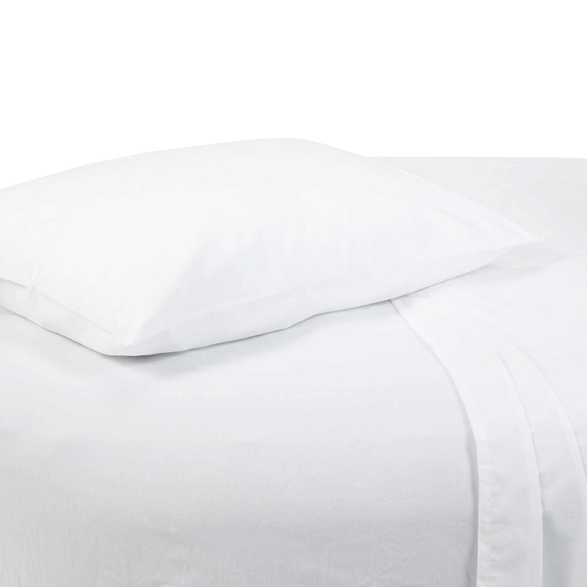 180 Thread Count Sheet Set Single Bed, White Kmart