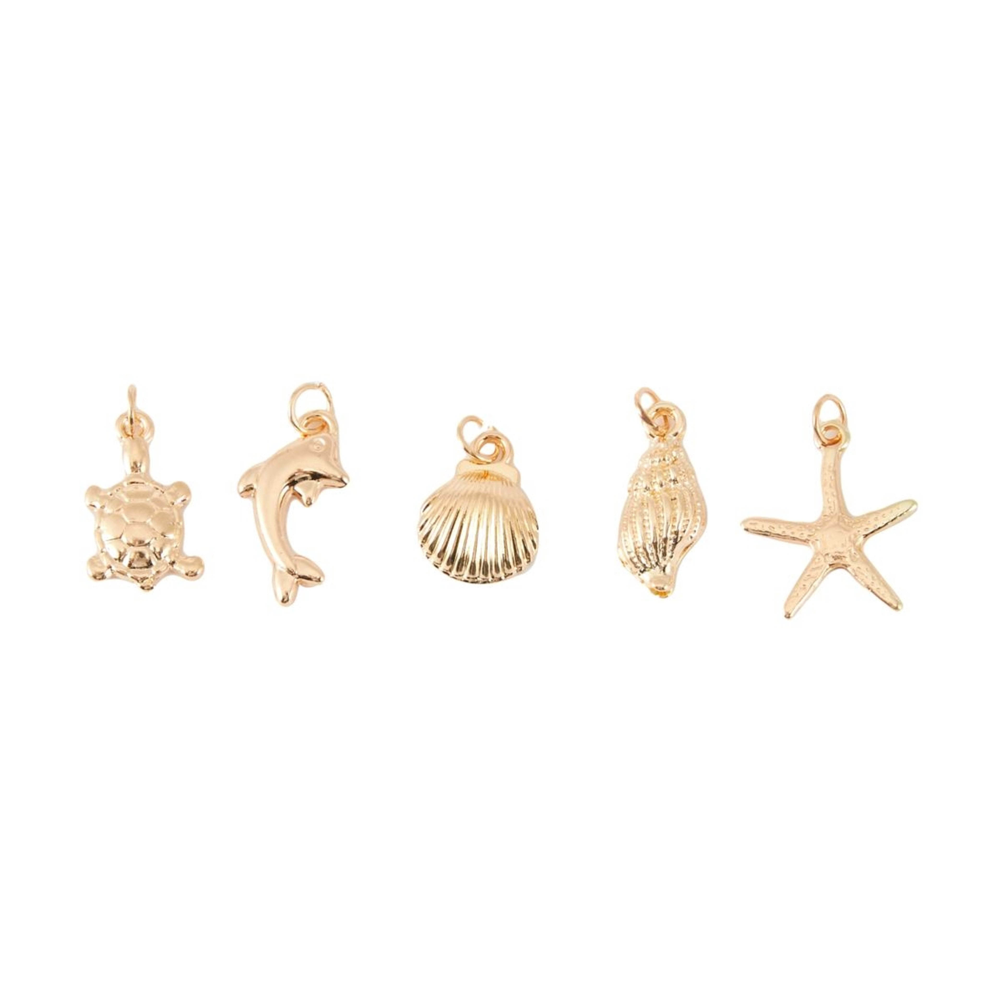 2 Jewellery Making Charms - Beach, 2 of 3