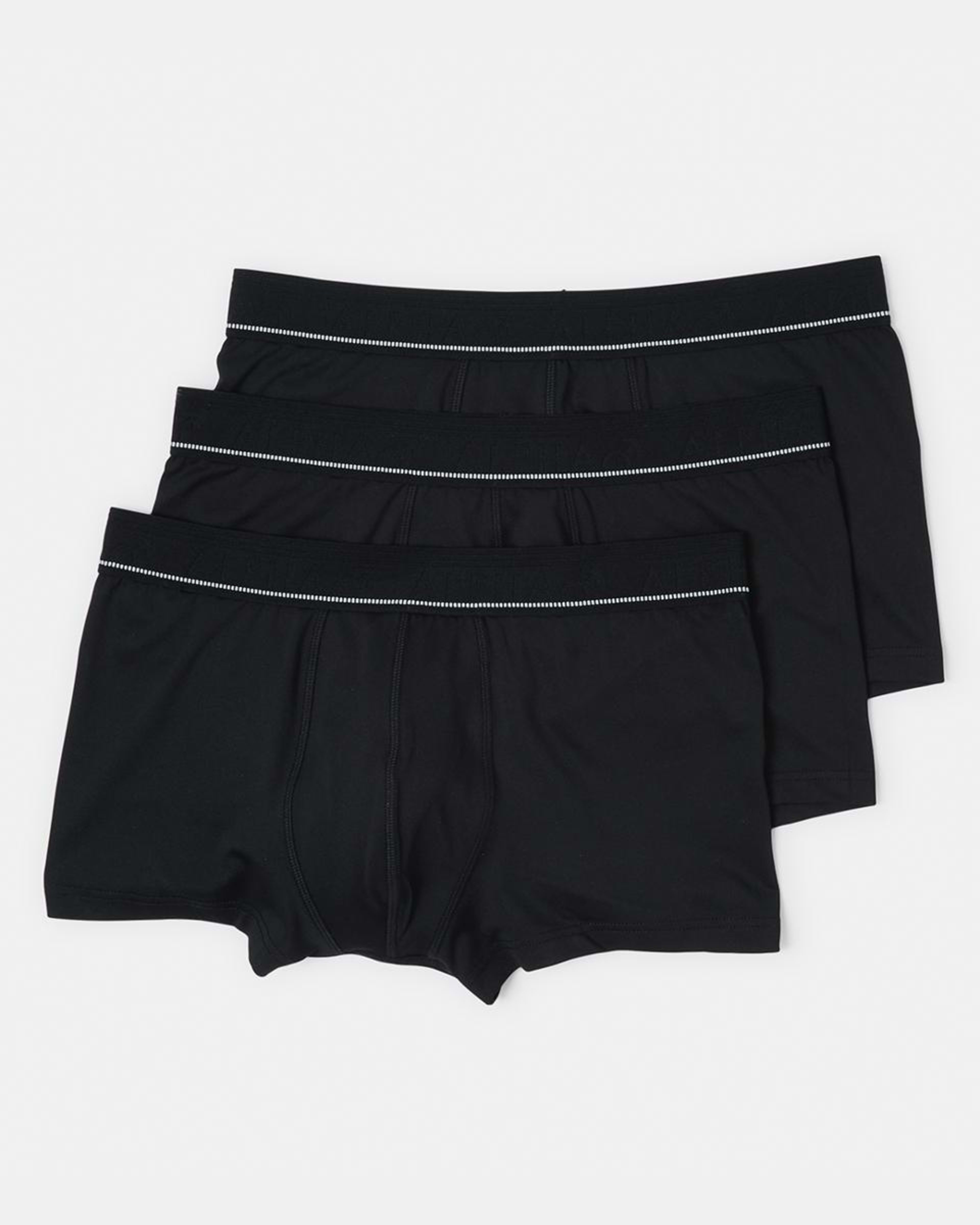 3 Pack Stay Fresh Plain Trunks - Kmart