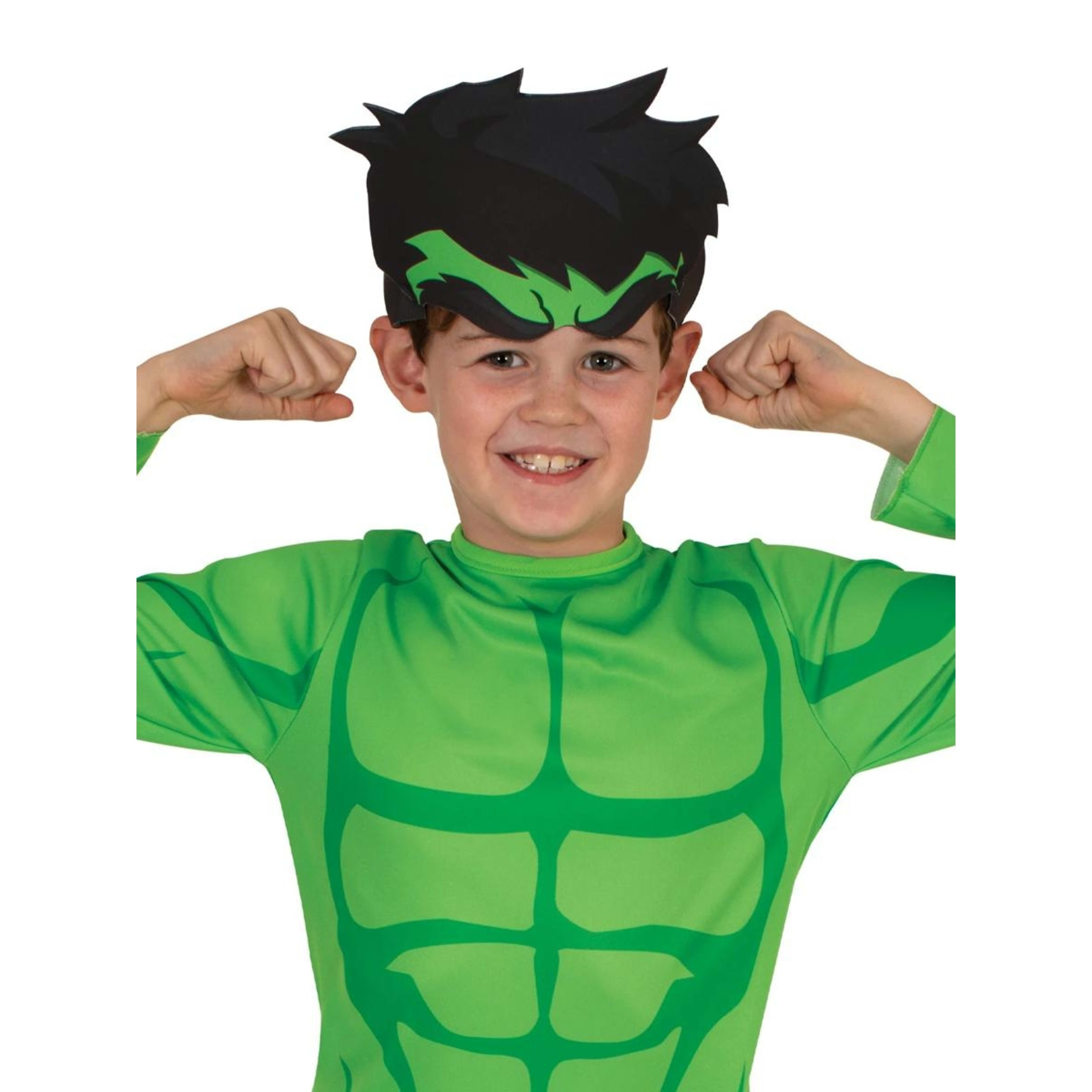 2 Marvel Avengers Hulk Costume - Ages 3-5, 2 of 5