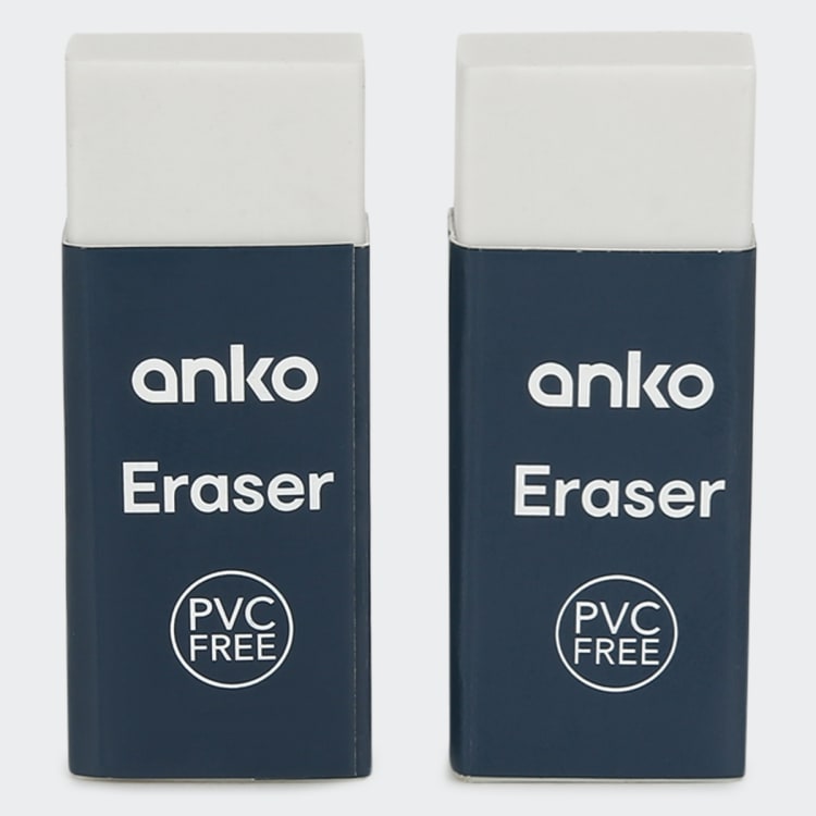 2 Pack Medium Erasers Kmart NZ