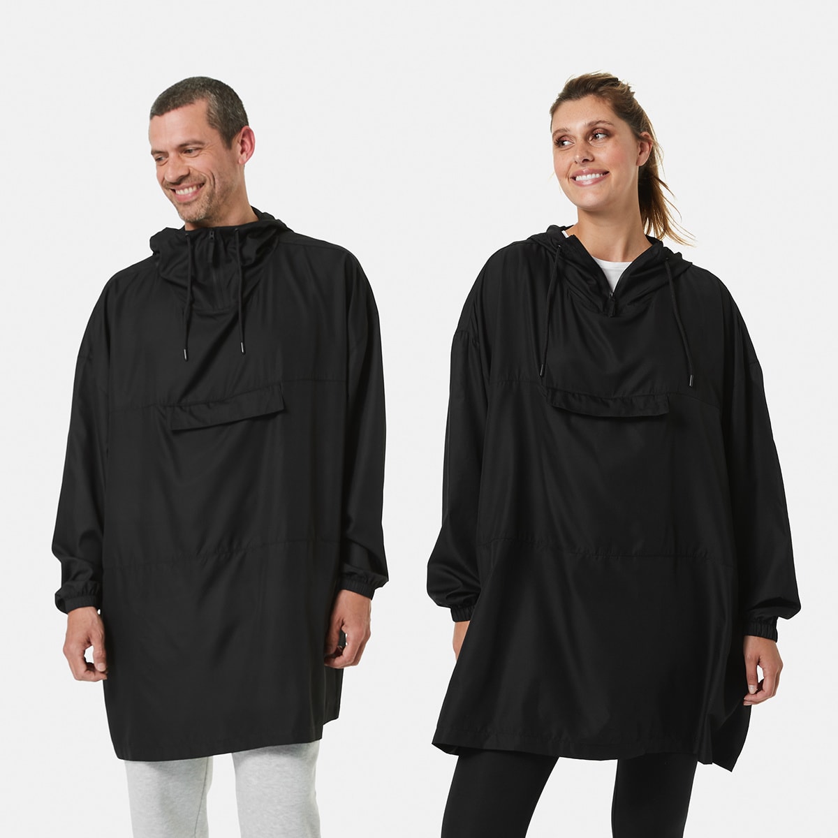 Active Mens Packable Poncho Kmart