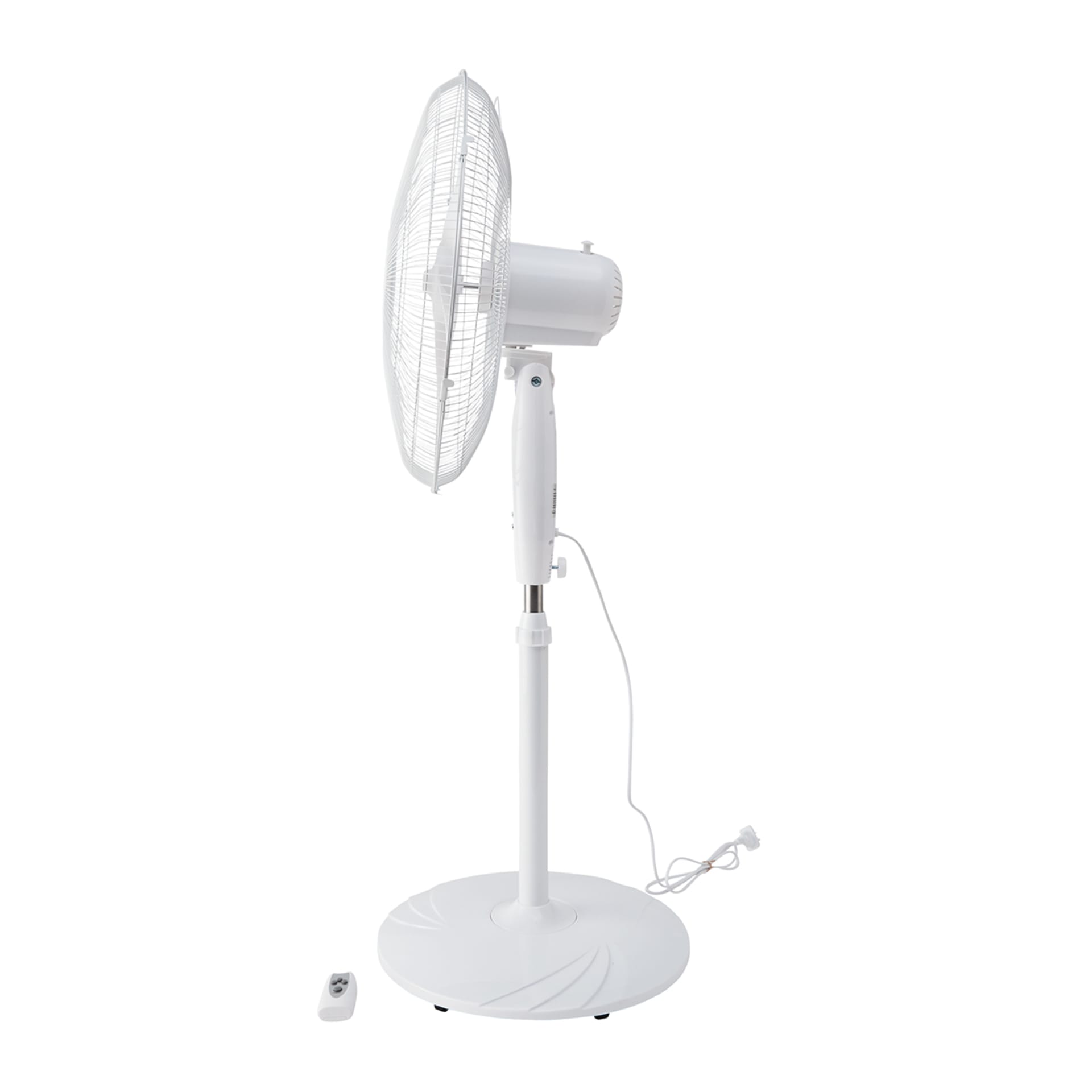50cm White Pedestal Fan Kmart