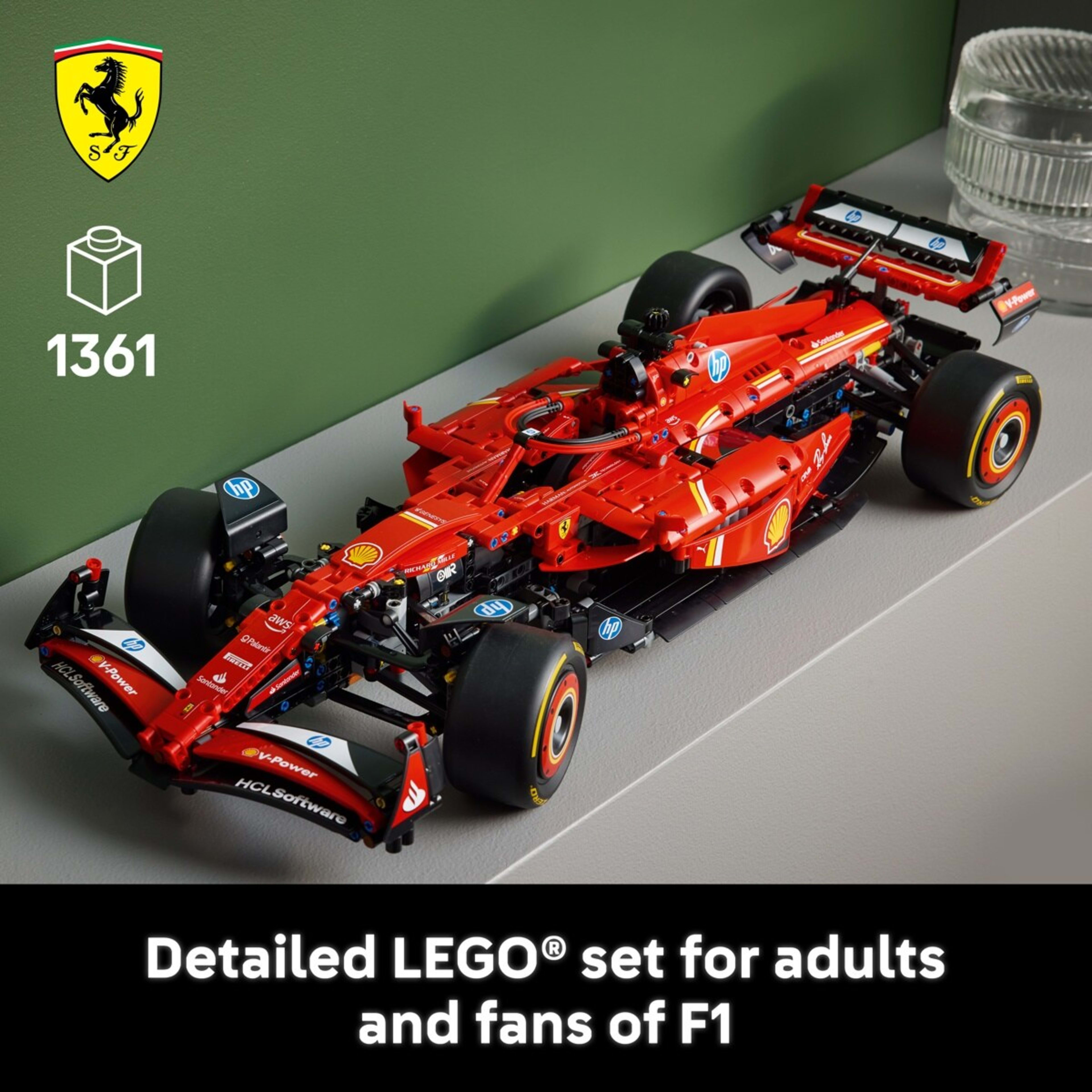 6 LEGO Technic Ferrari SF-24 F1 Car 42207, 6 of 10