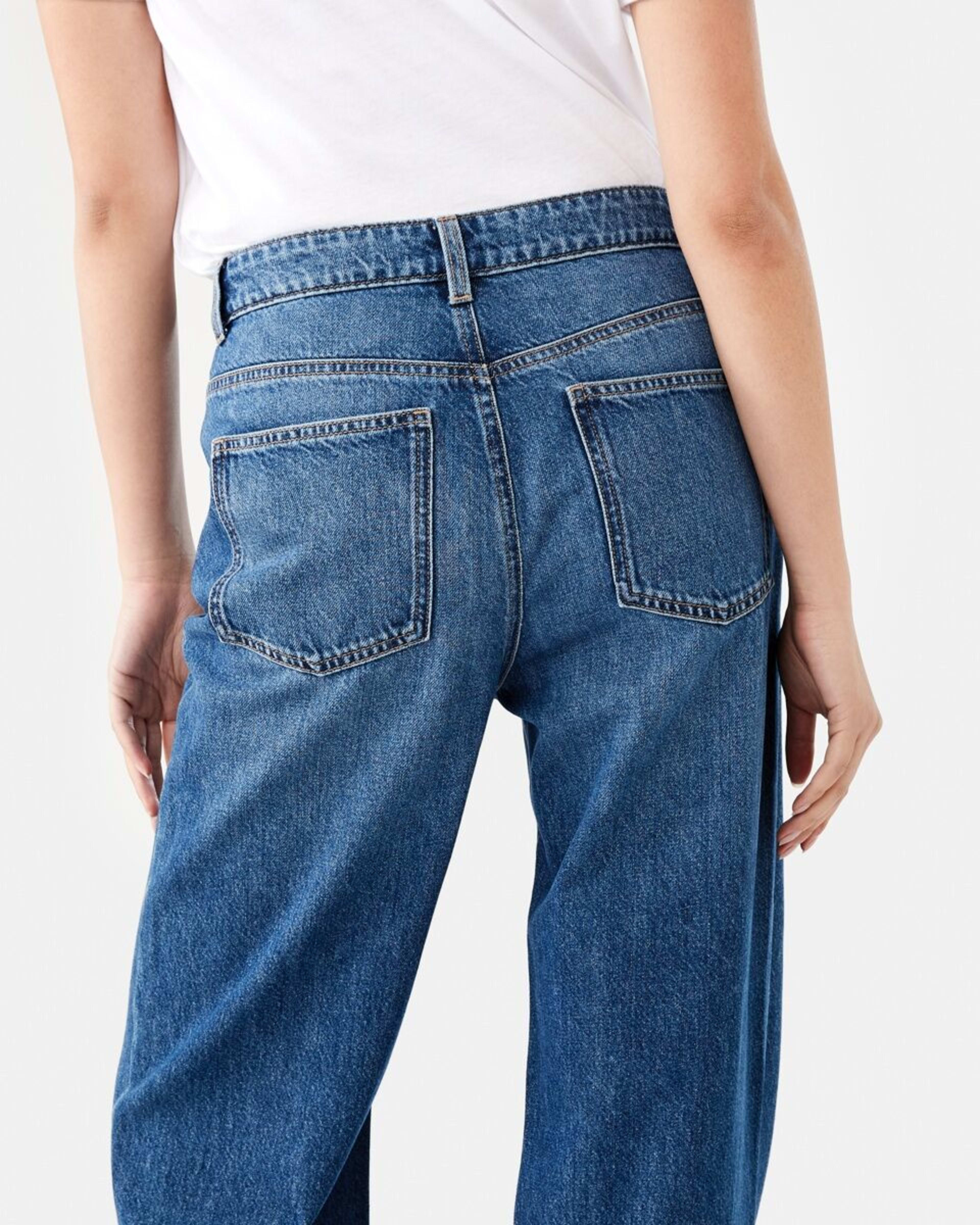 8 Straight Leg Jeans DARK WASH, 8 of 11