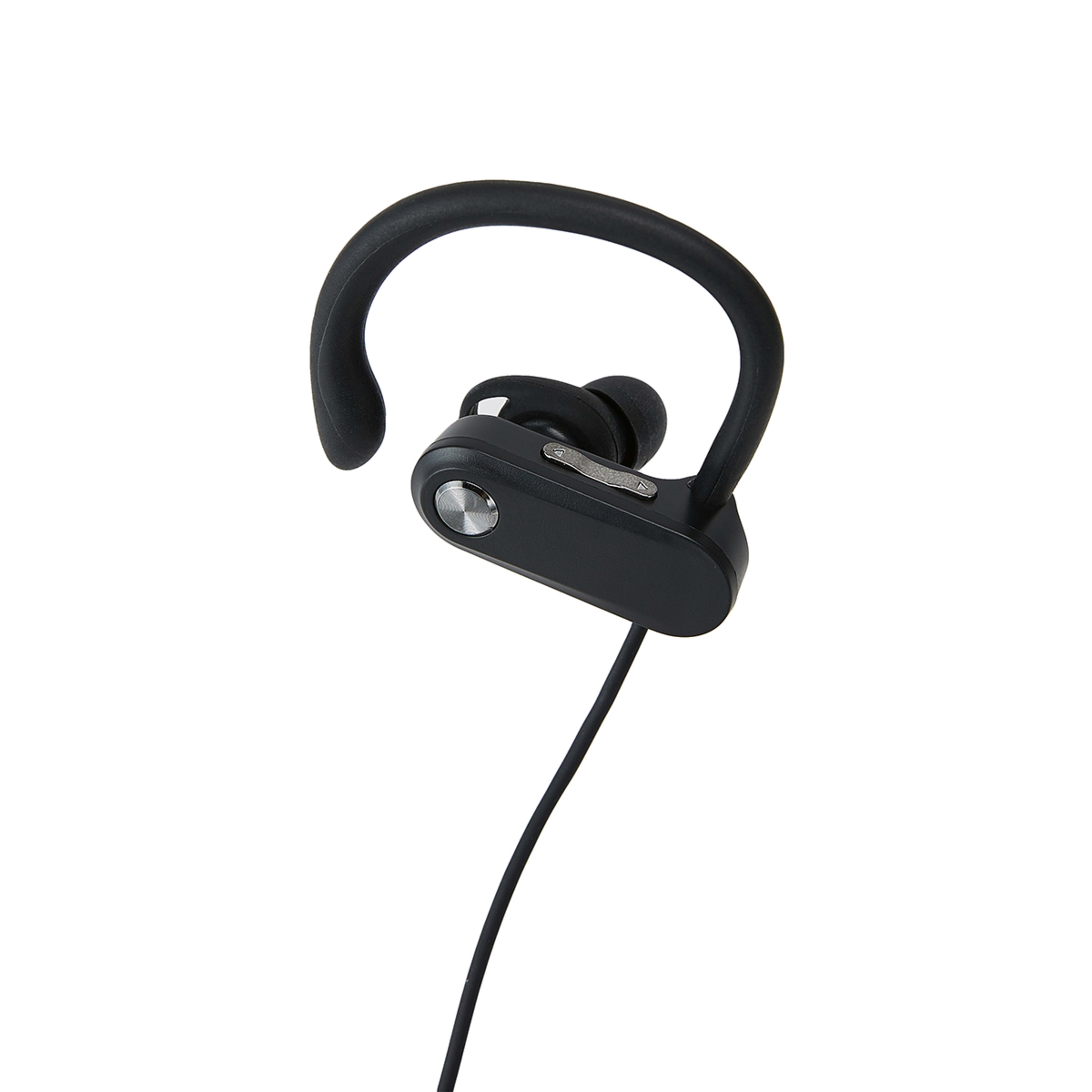 Sports Hook Bluetooth Earphones Black Kmart