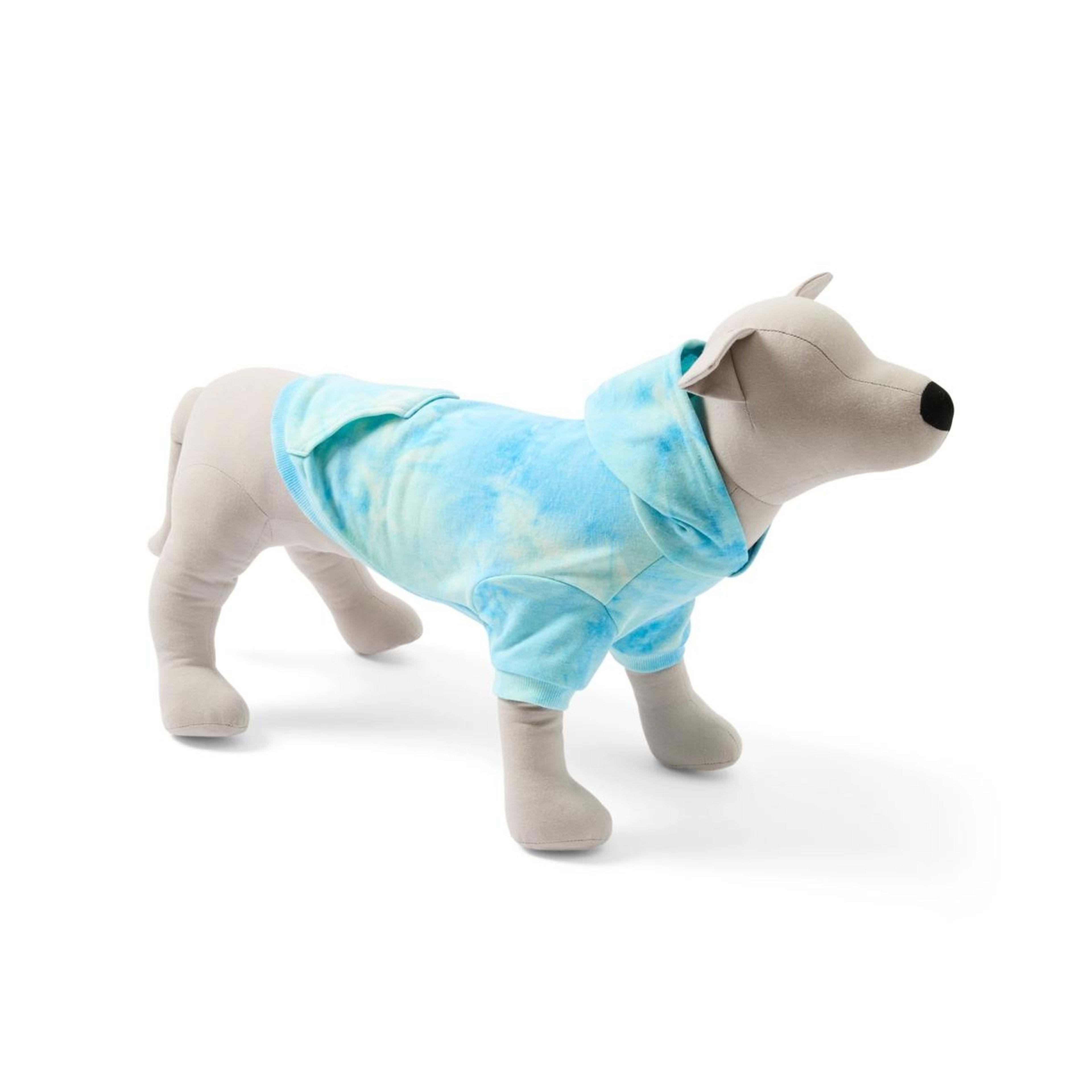 1 Pet Hoodie Tie Dye - Large, Blue, 1 of 10