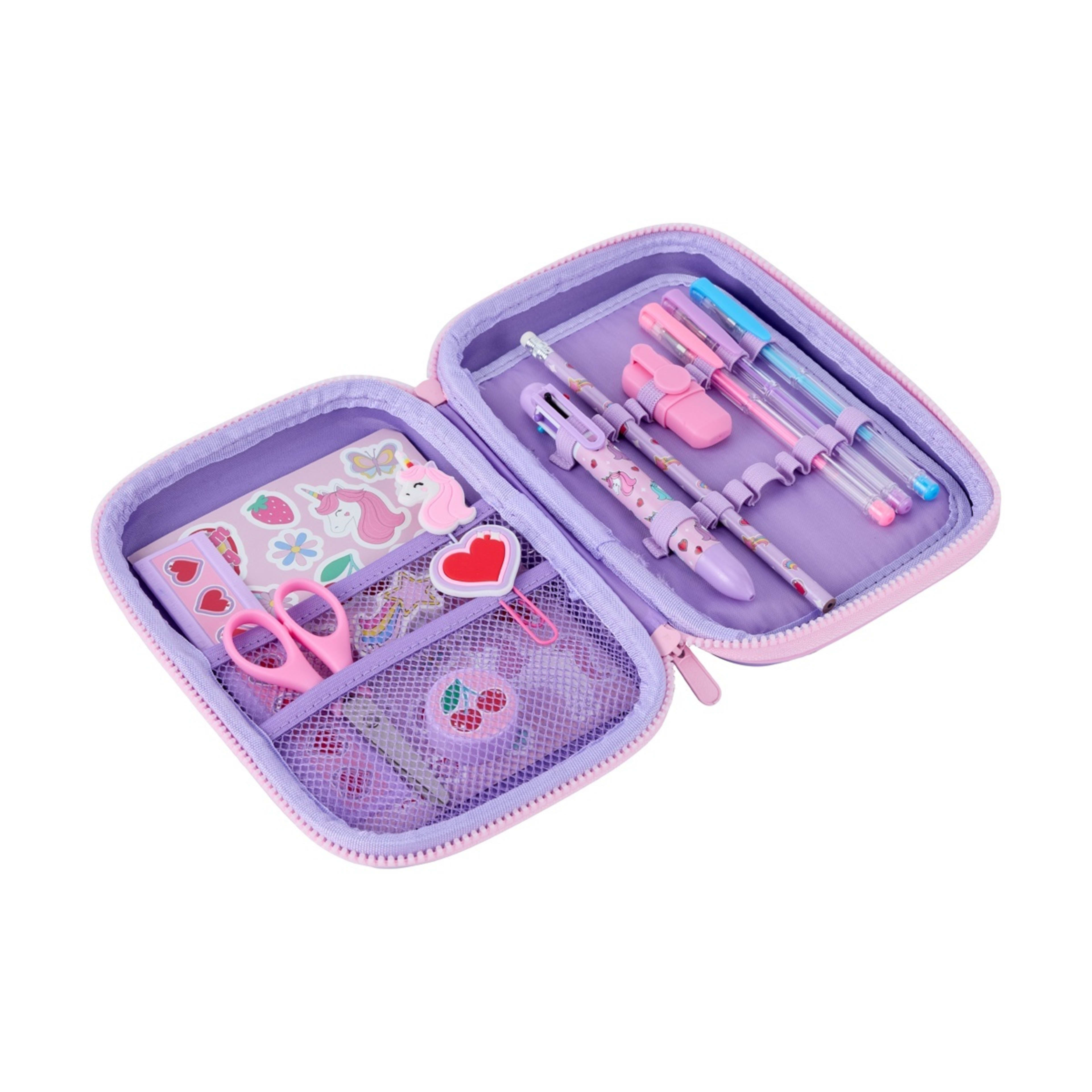4 Pencil Case Set - Unicorn, 4 of 9