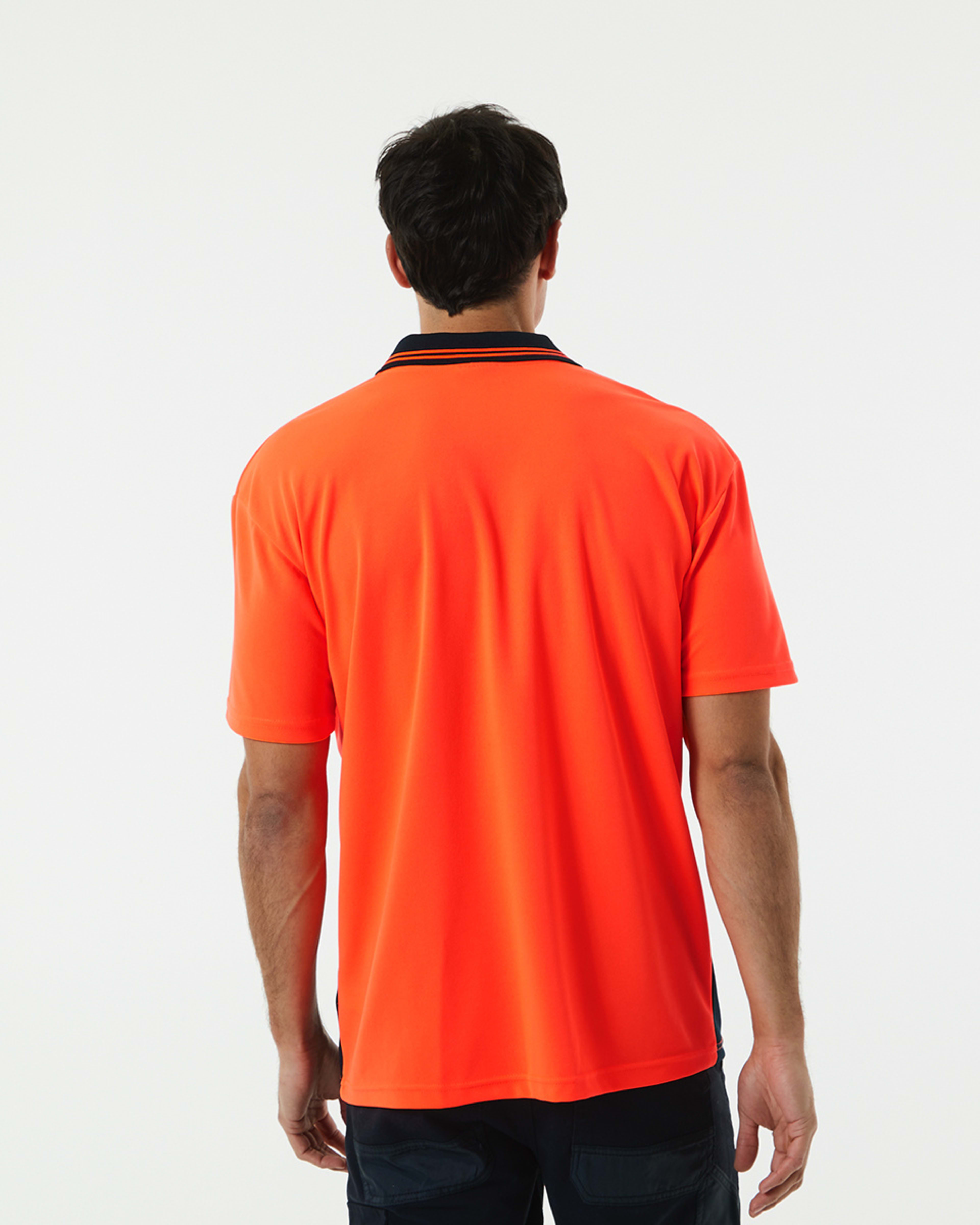 Workwear Short Sleeve Fluorescent Polo Shirt - Kmart