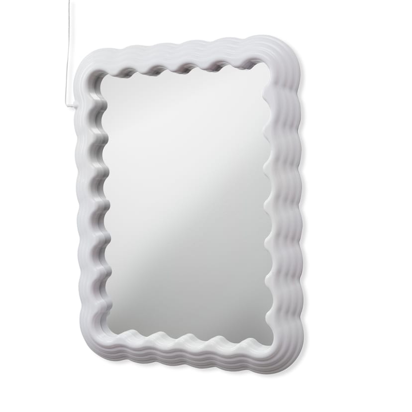 Light Up Wavy Mirror Kmart