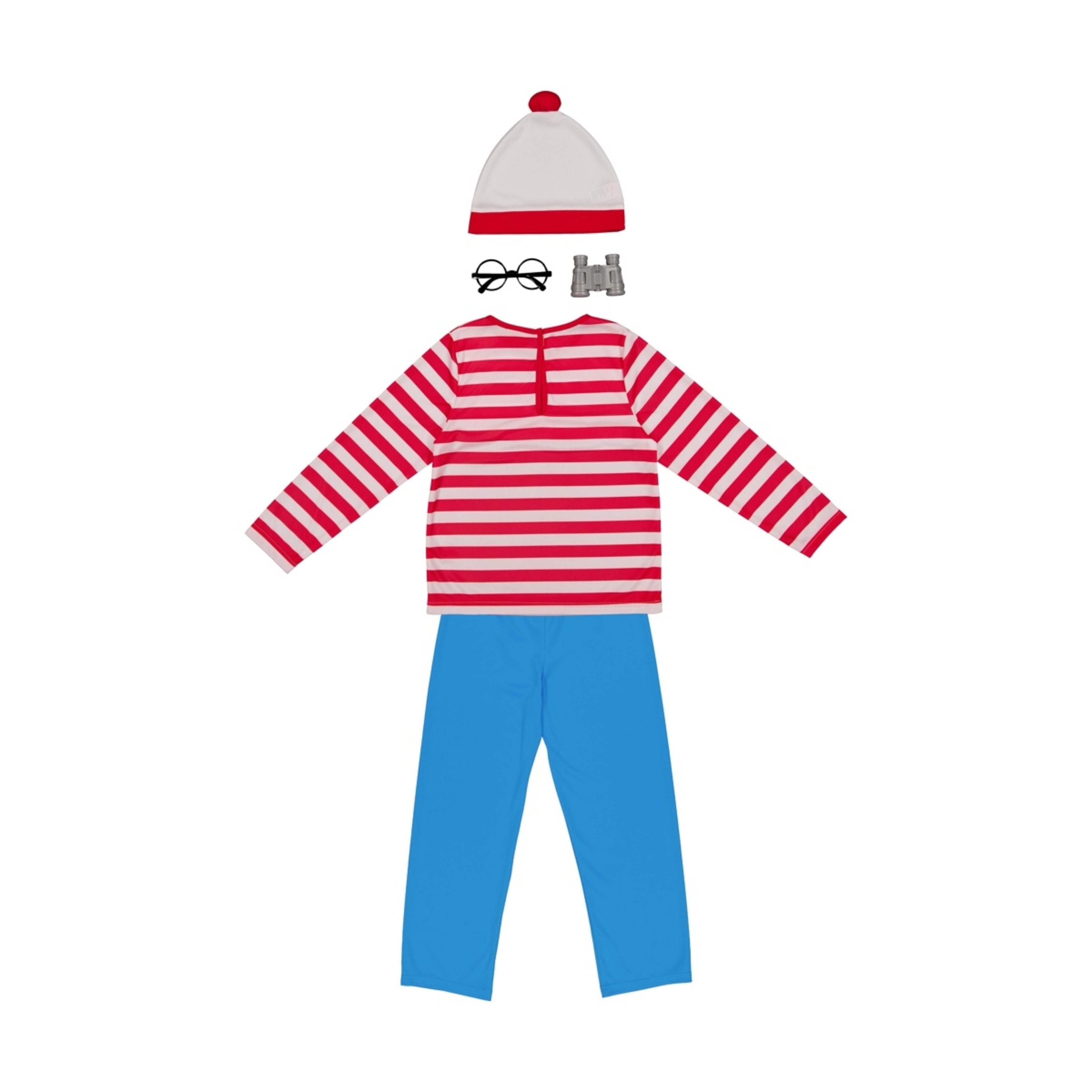2 5 Piece Where's Wally? Costume - Ages 6-8, 2 of 4