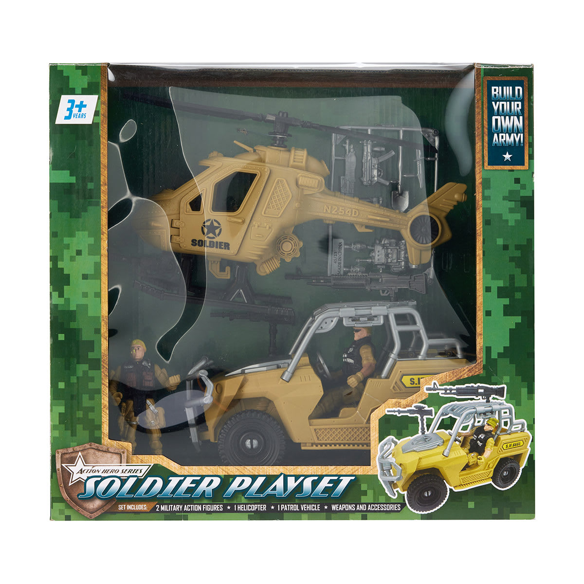 Action Hero Series Soldier Playset Kmart