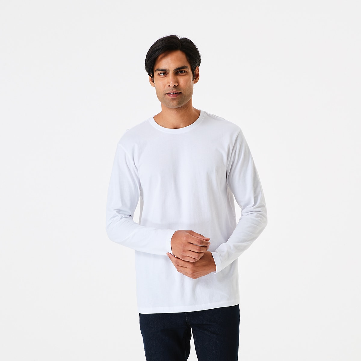 Cotton Regular Fit Long Sleeve T-Shirt 