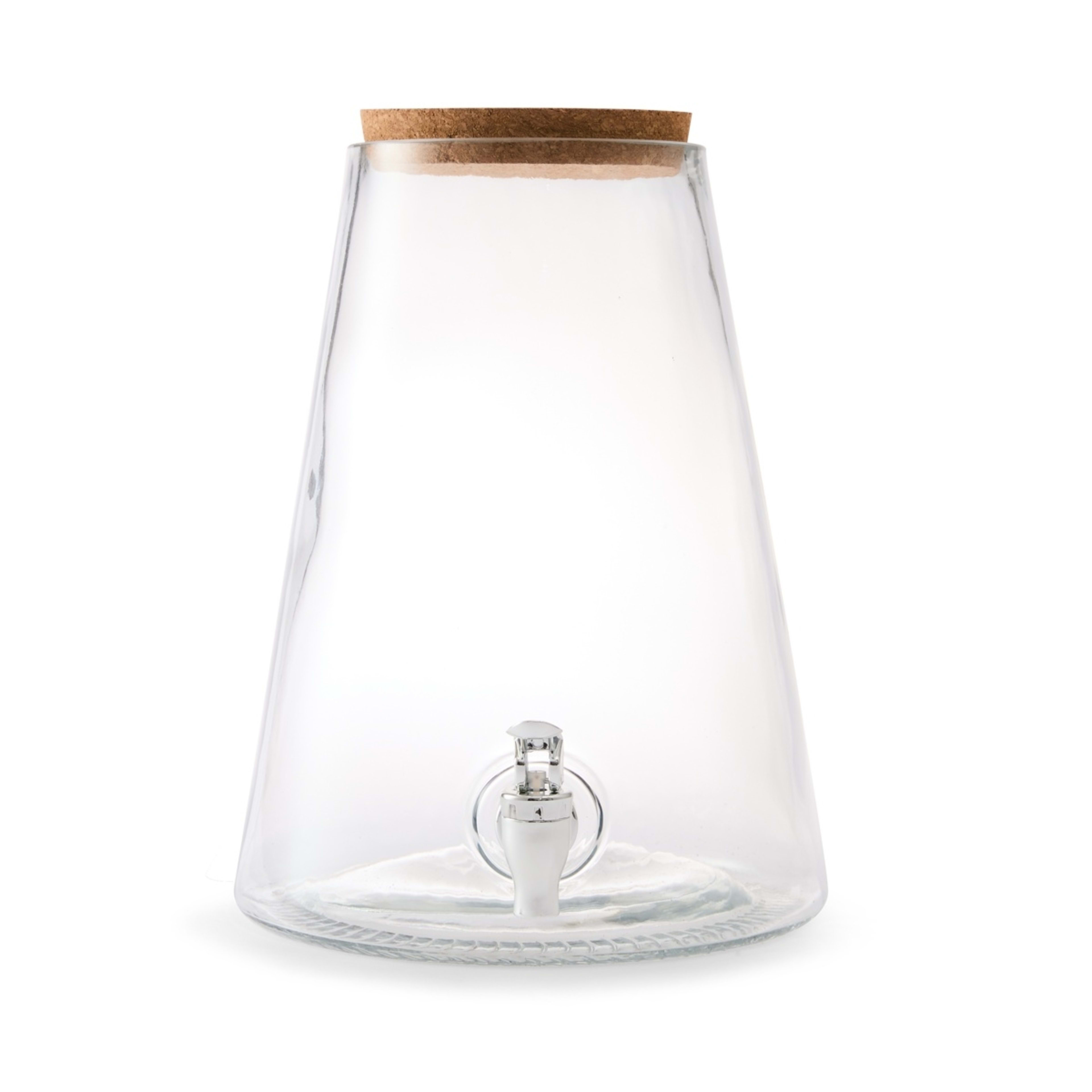 3 6L Glass Drink Dispenser with Cork Lid, 3 of 10