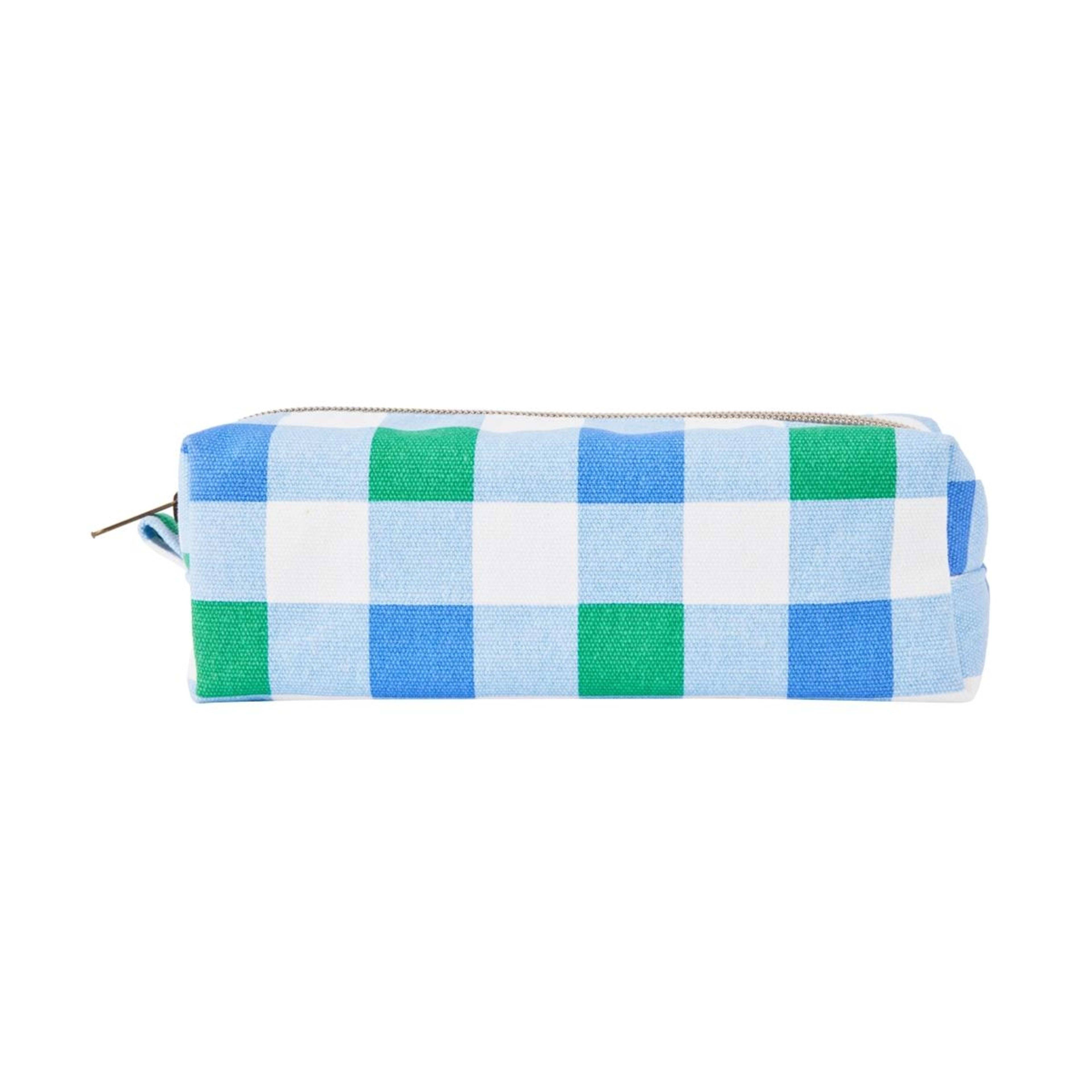 1 Barrel Pencil Case - Check, 1 of 6