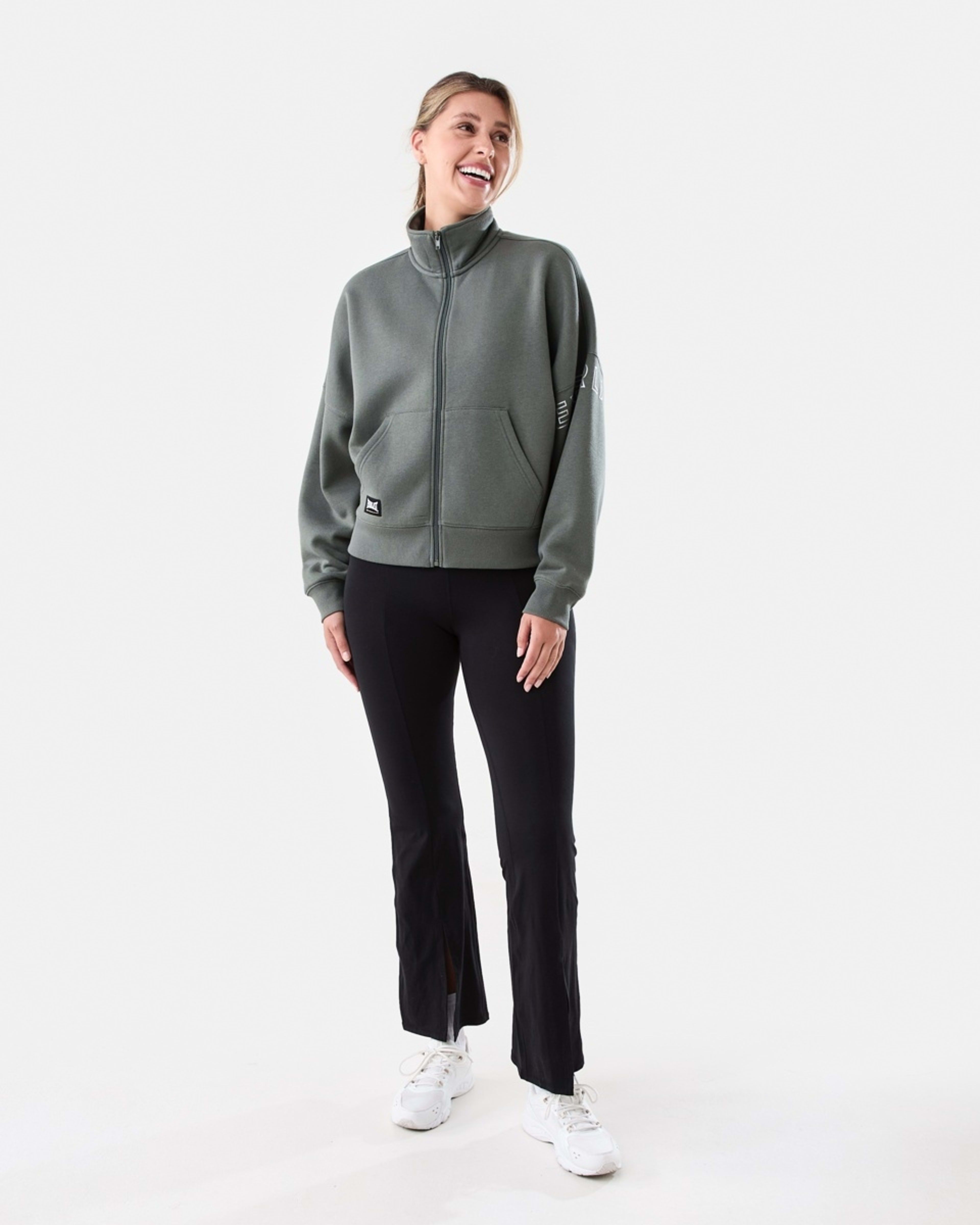 10 Everlast Womens Zip Through Sweatshirt Olive, 10 of 10