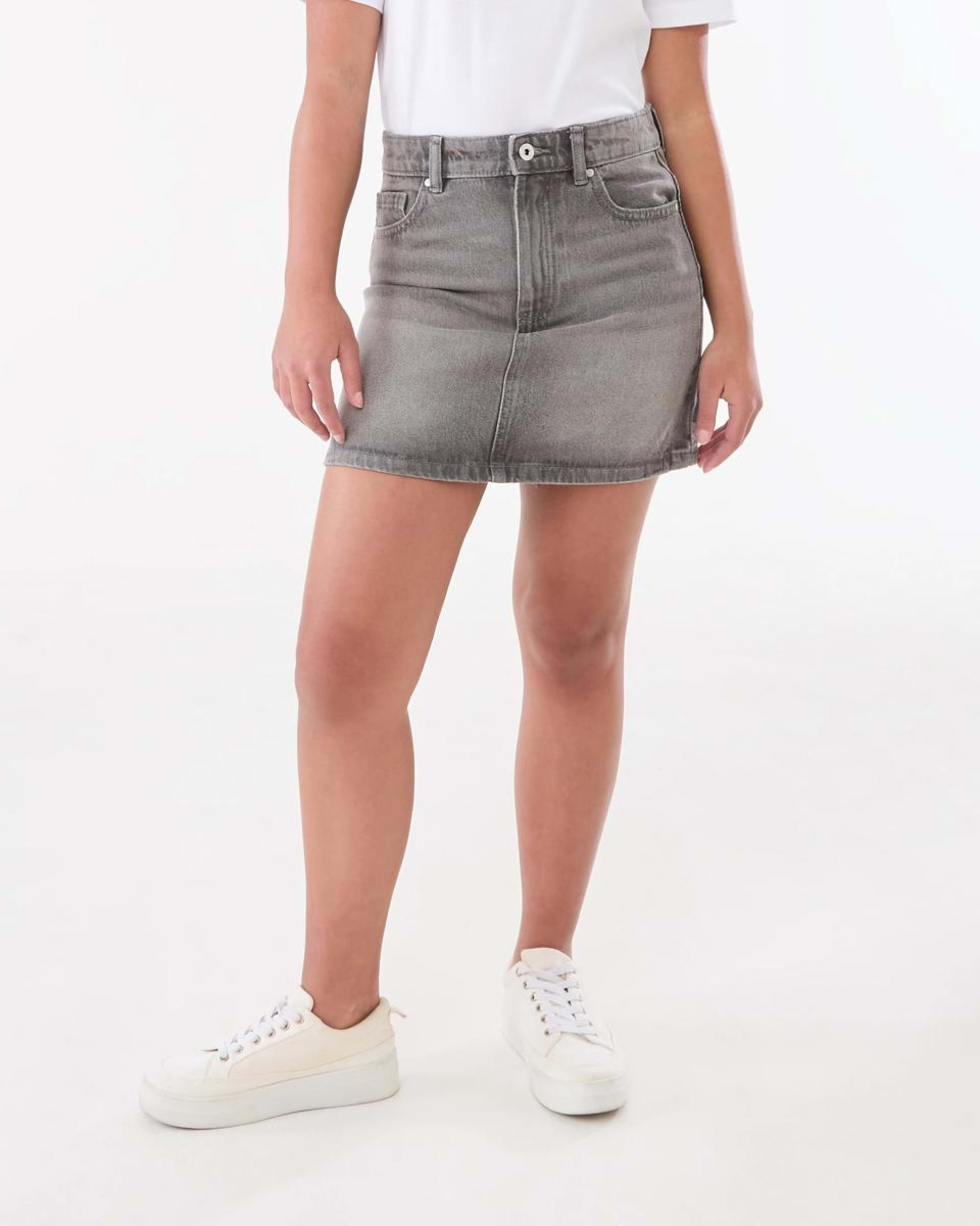 1 Denim Skirt DENIM BLACK