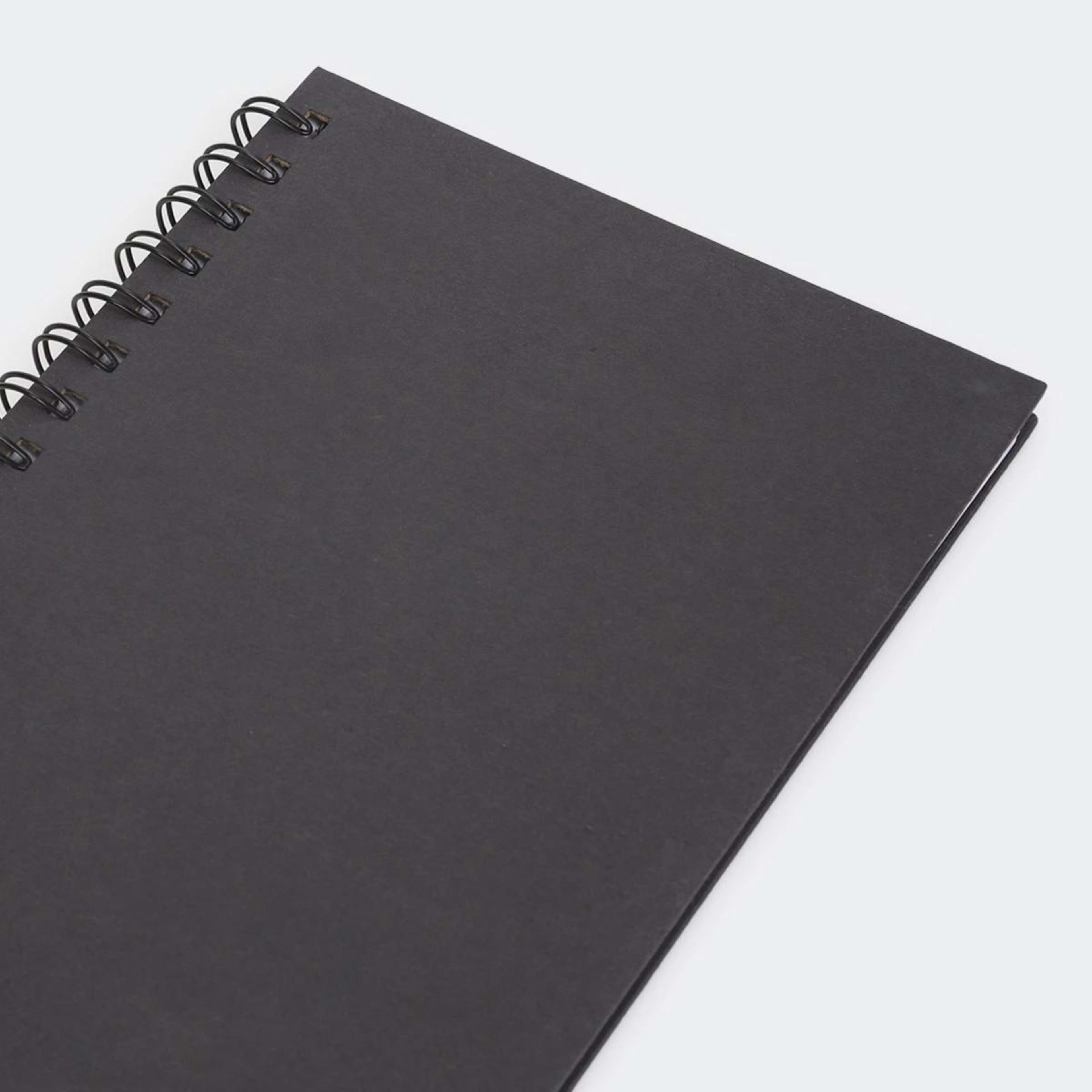 4 A5 Spiral Notebook - Black, 4 of 5