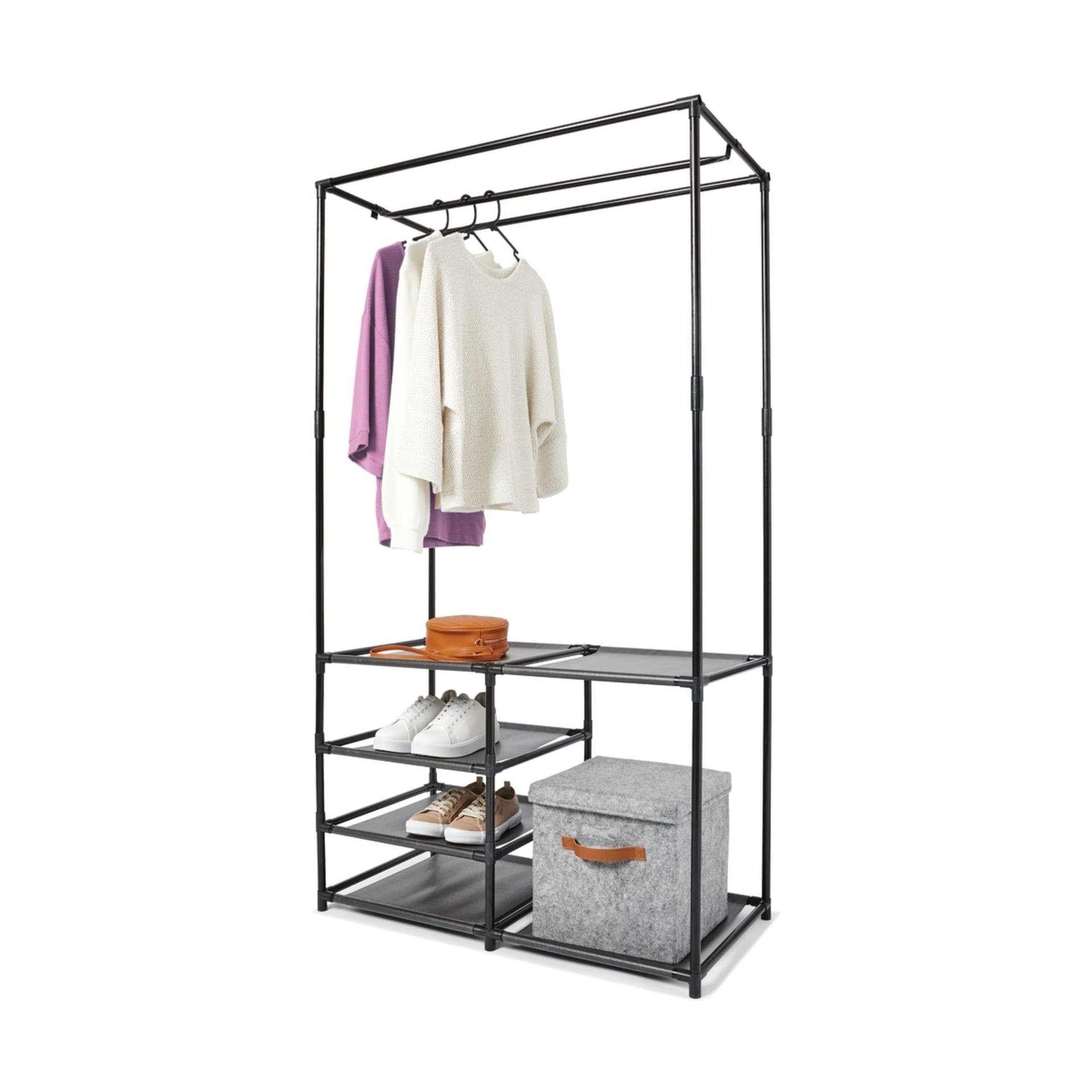 Open Wardrobe with Shelves - Kmart