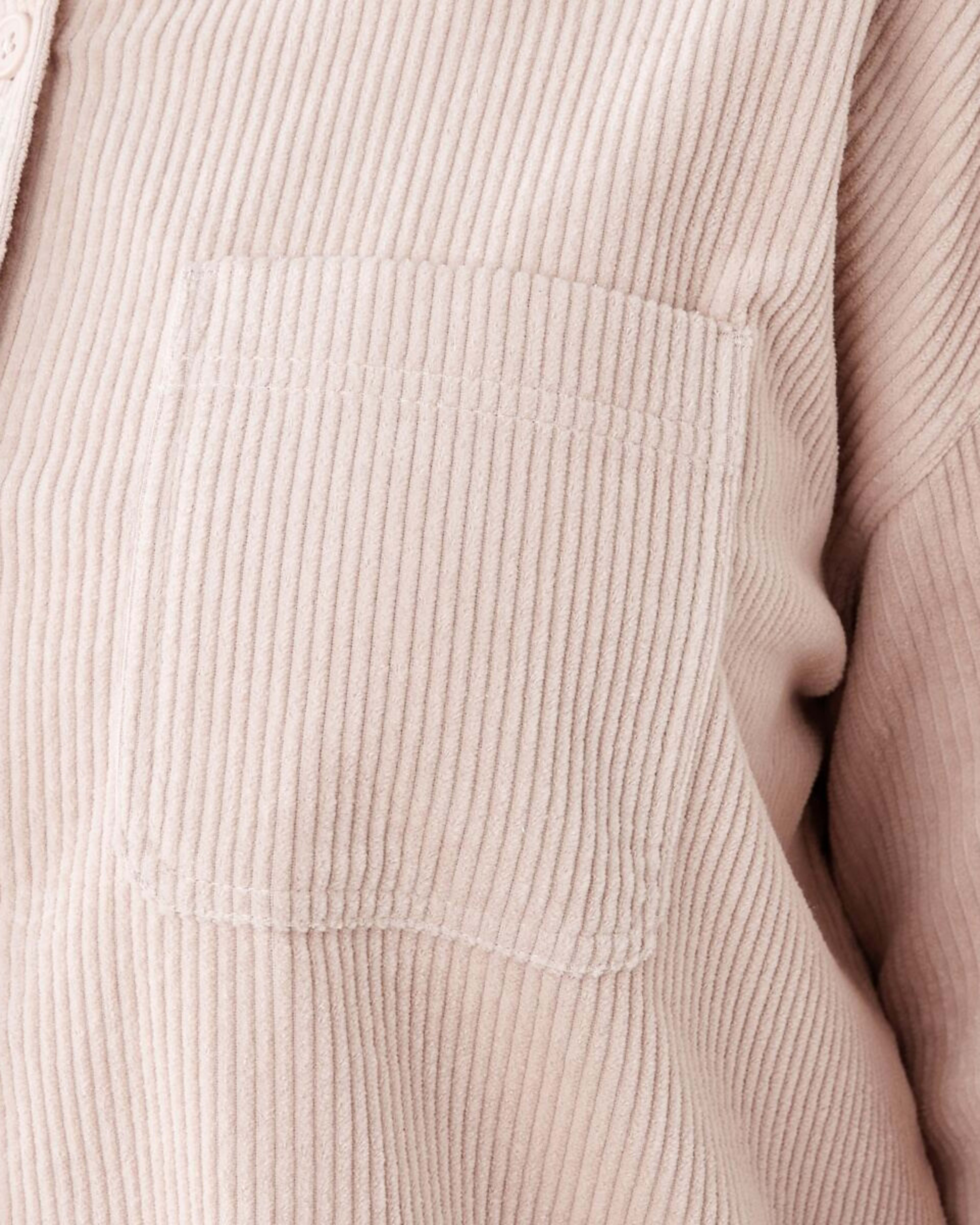 7 Long Sleeve Corduroy Shirt Rose Pink, 7 of 8