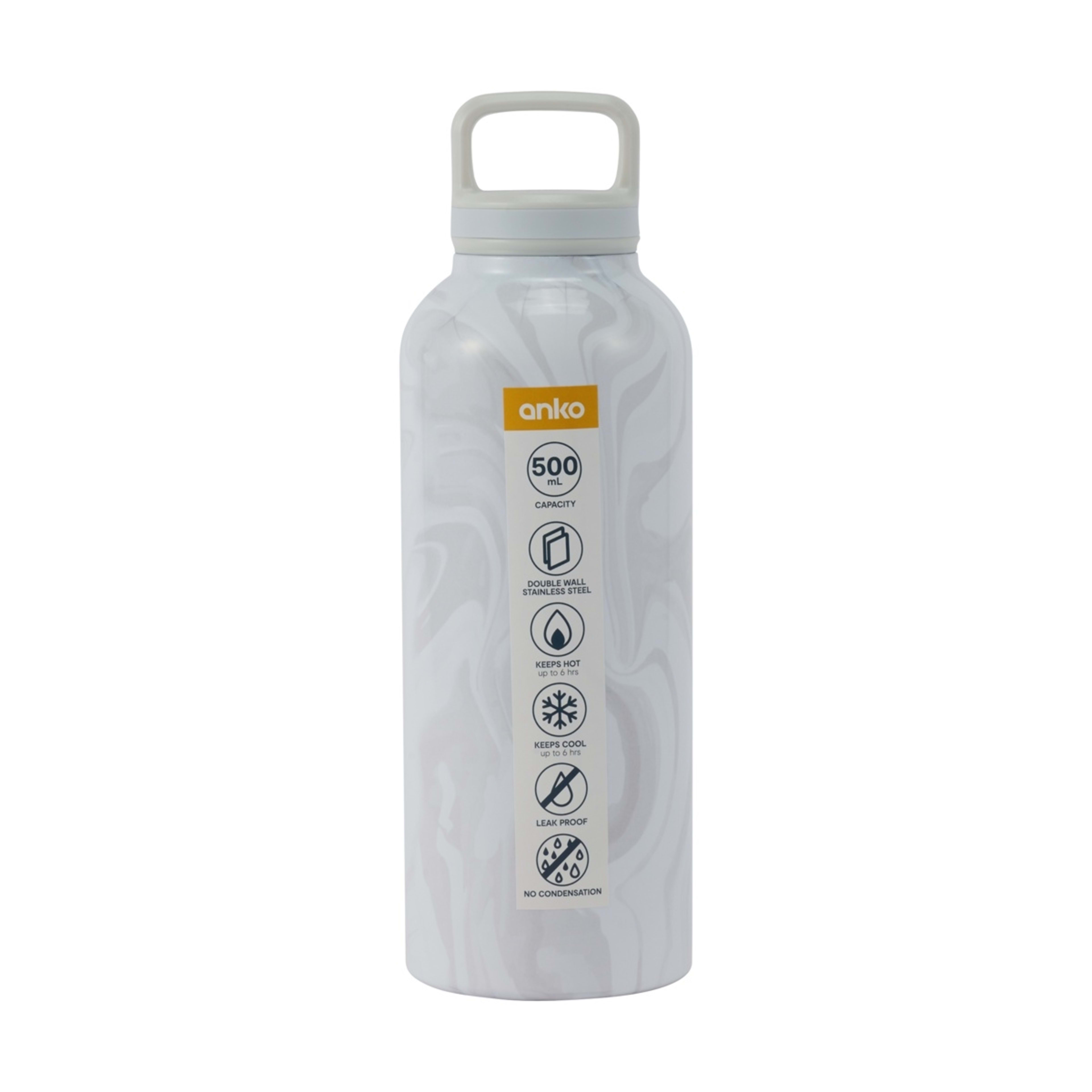 7 500ml Marble Double Wall Insulated Drink Bottle, 7 of 7