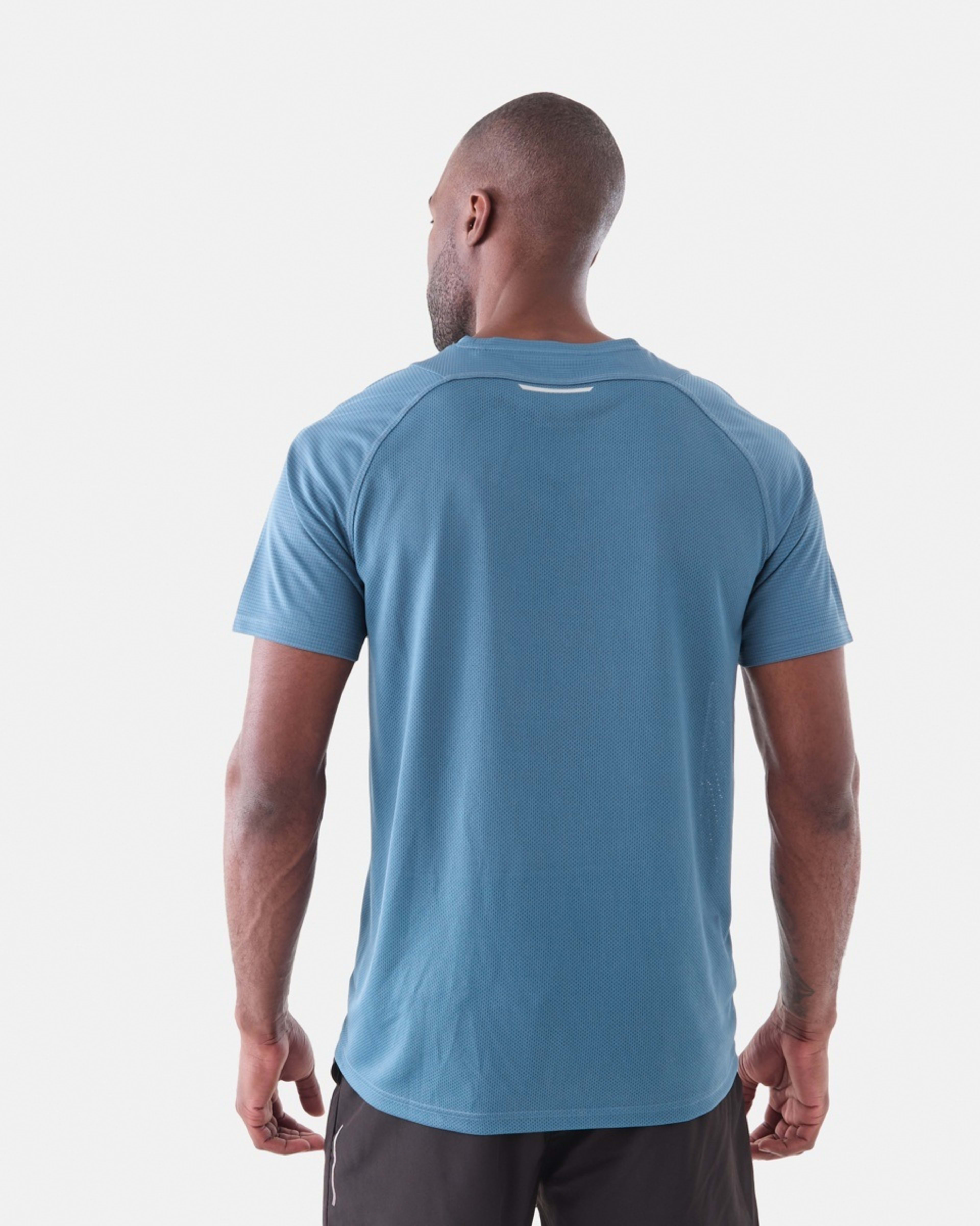 3 Active Mens Performance T-shirt Blu Wwood, 3 of 7