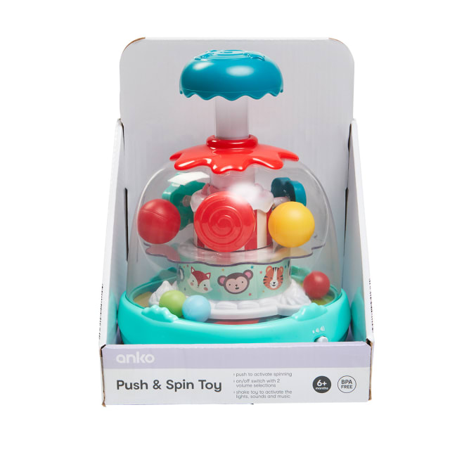 Push and Spin Toy Kmart NZ