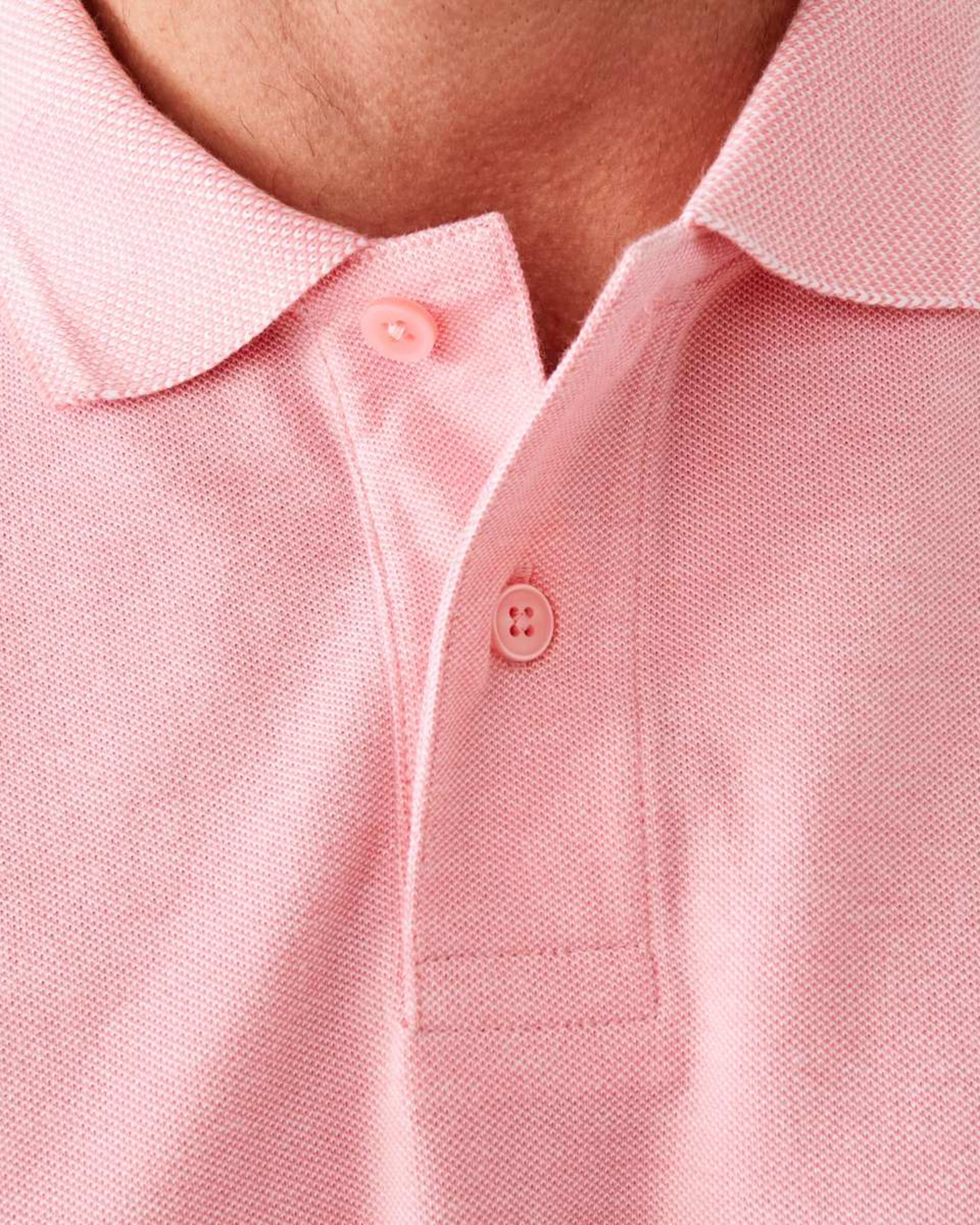5 Birdseye Pique Polo Shirt Pnk Plume, 5 of 6