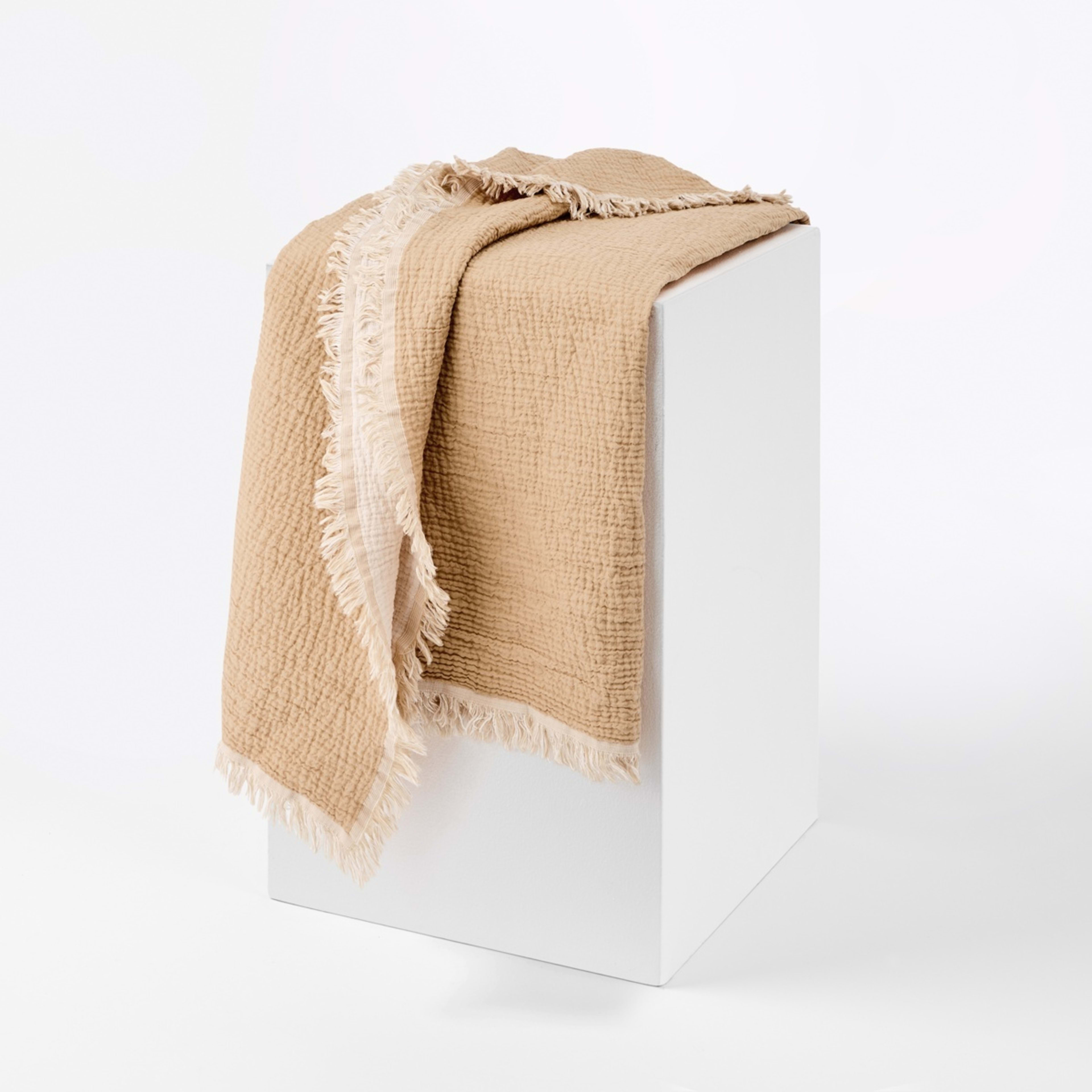 1 Reversible Muslin Throw - Lark