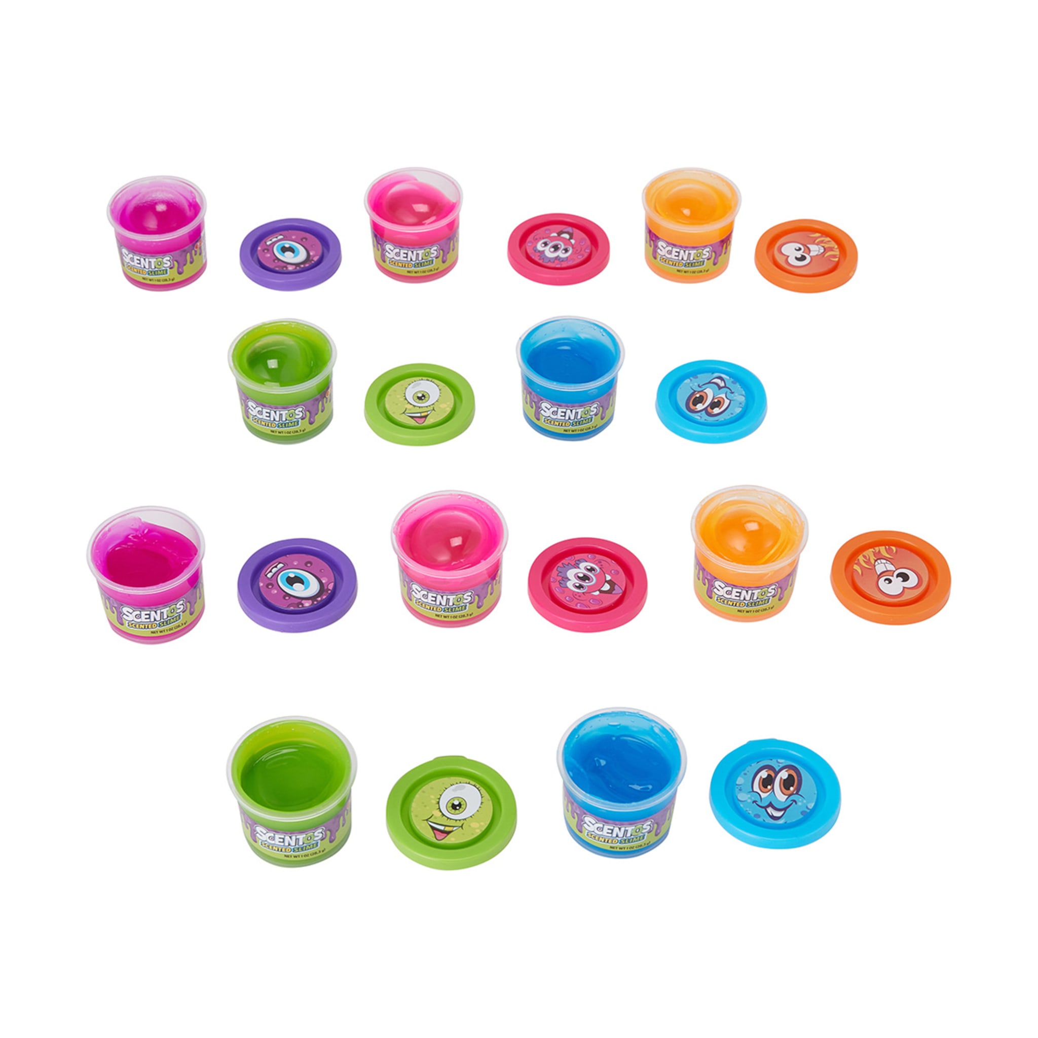 10 Pack Scentos Scented Slime - Kmart