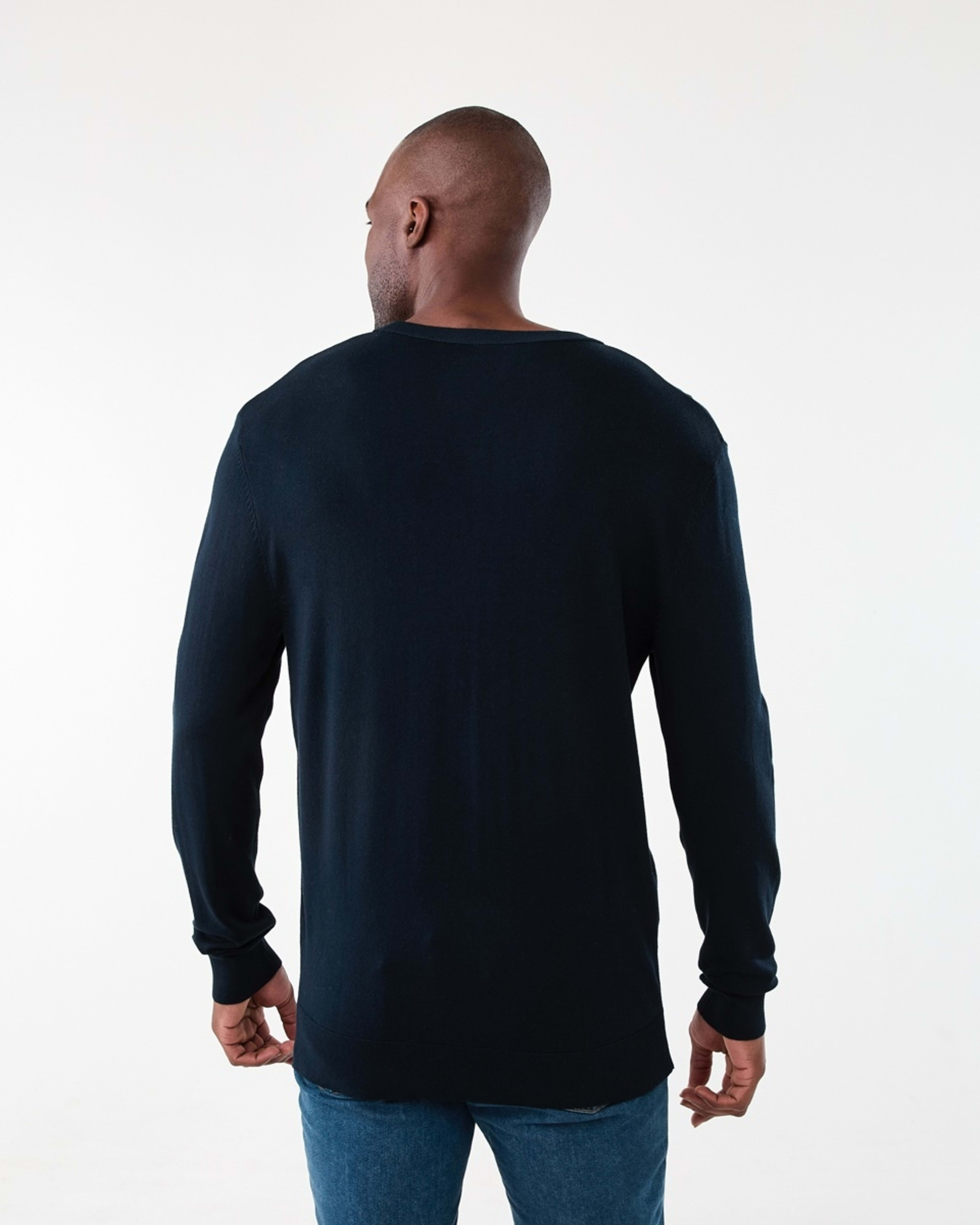 3 Core Crew Neck Knit Jumper Sky Cptn, 3 of 5