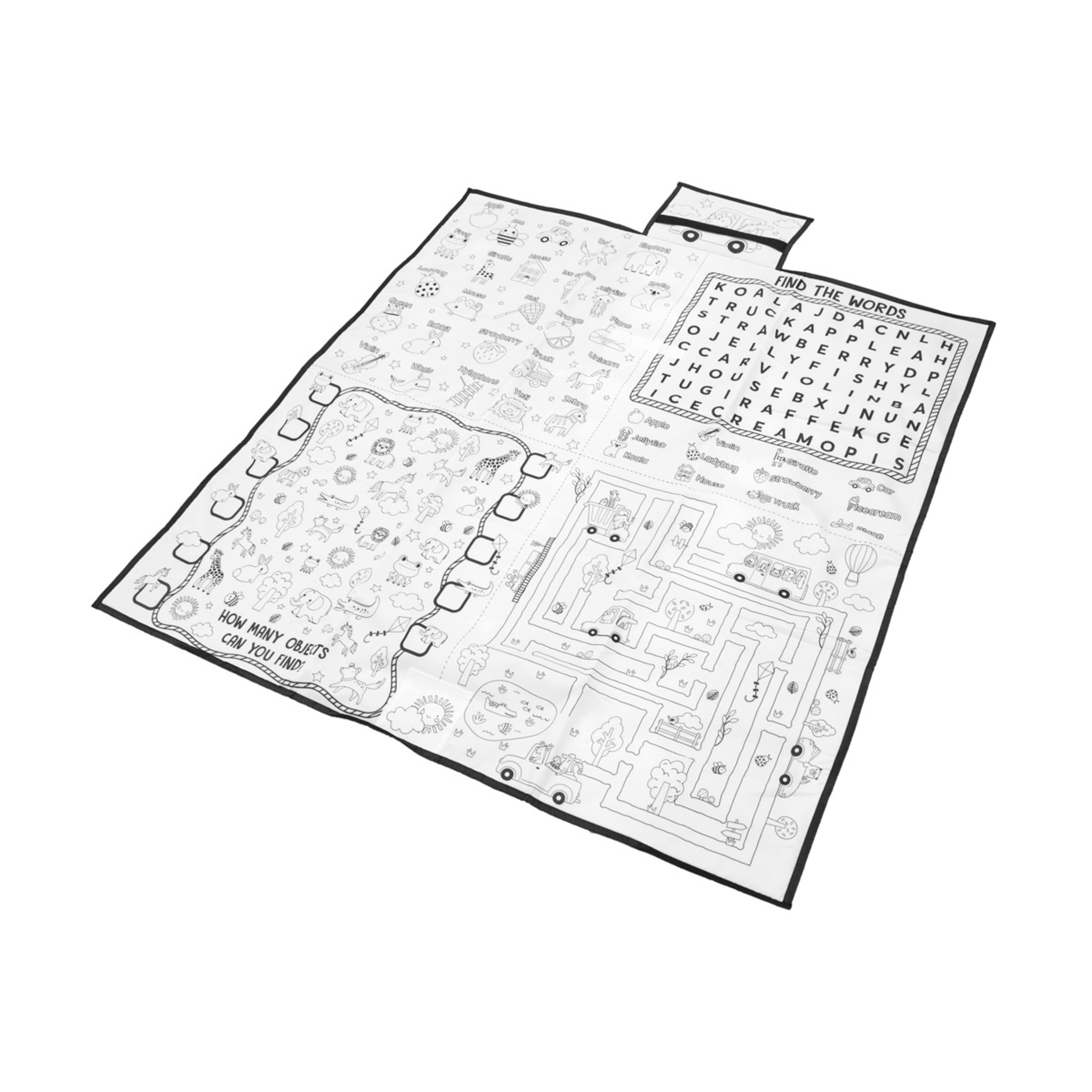 4 Colour Your Own Play Mat, 4 of 10