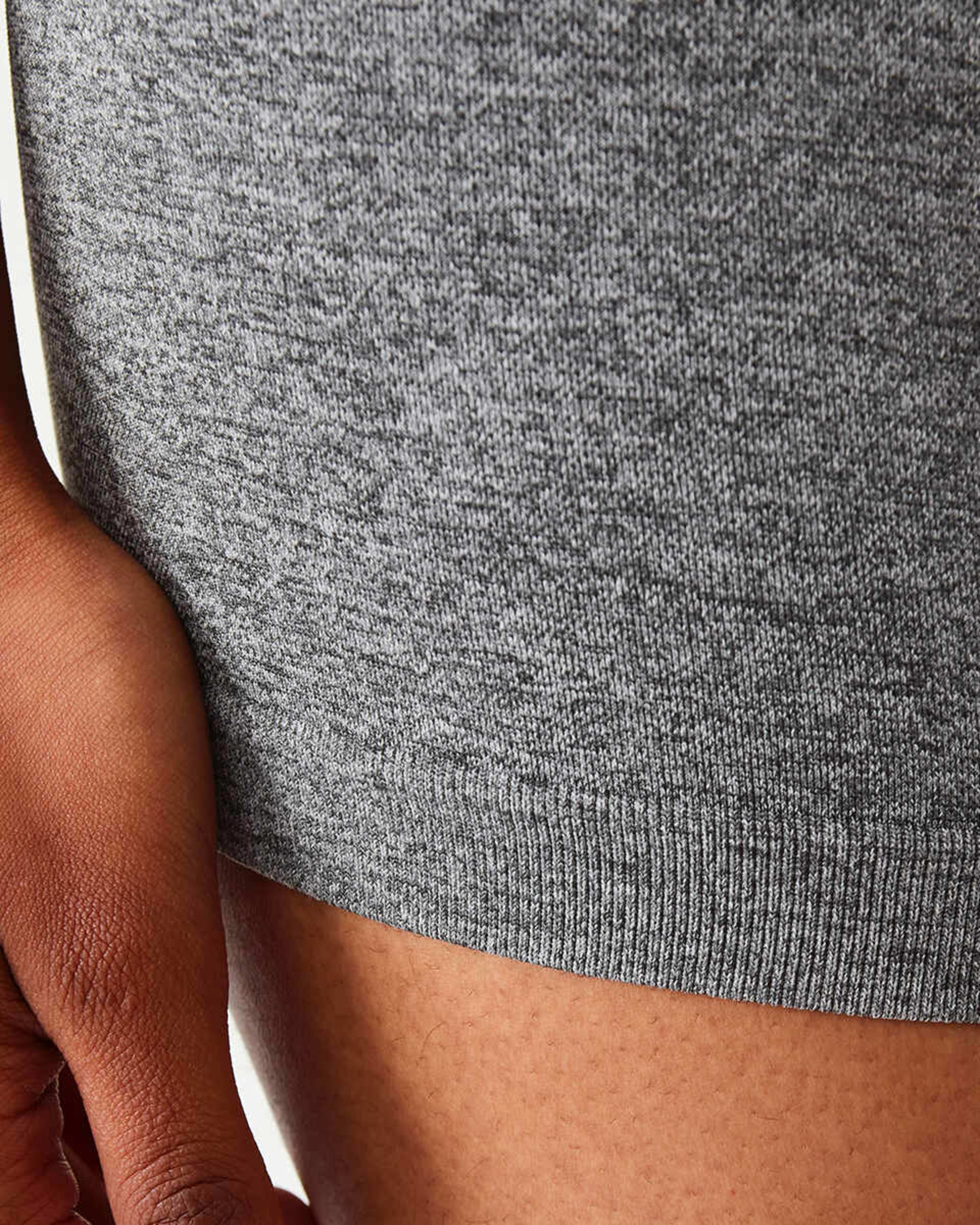 8 Active Womens Youth Tape Shorts SOFT GREY MARLE, 8 of 8