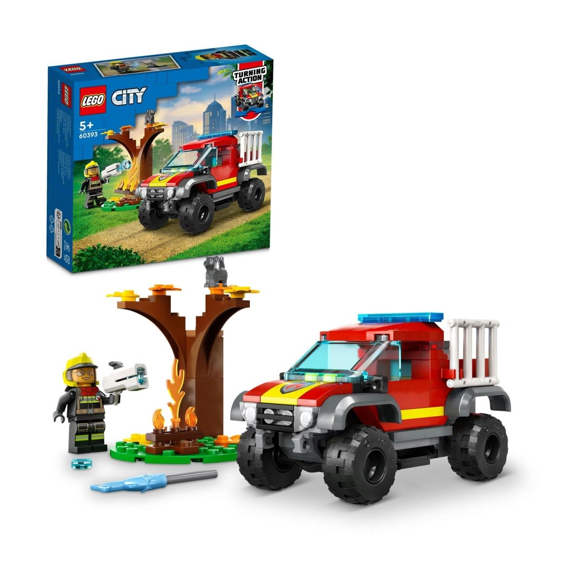 Lego fire station kmart on sale