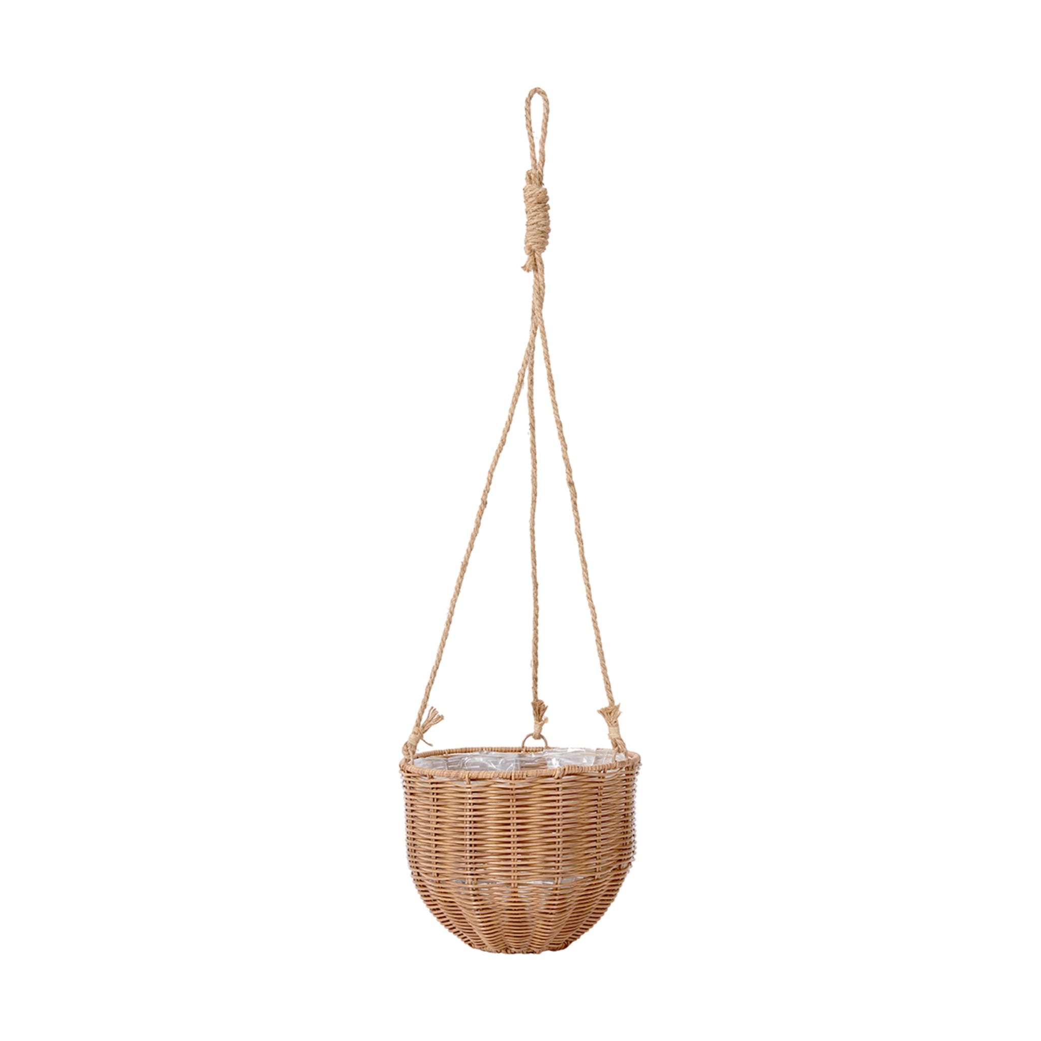Round Woven Hanging Planter Kmart