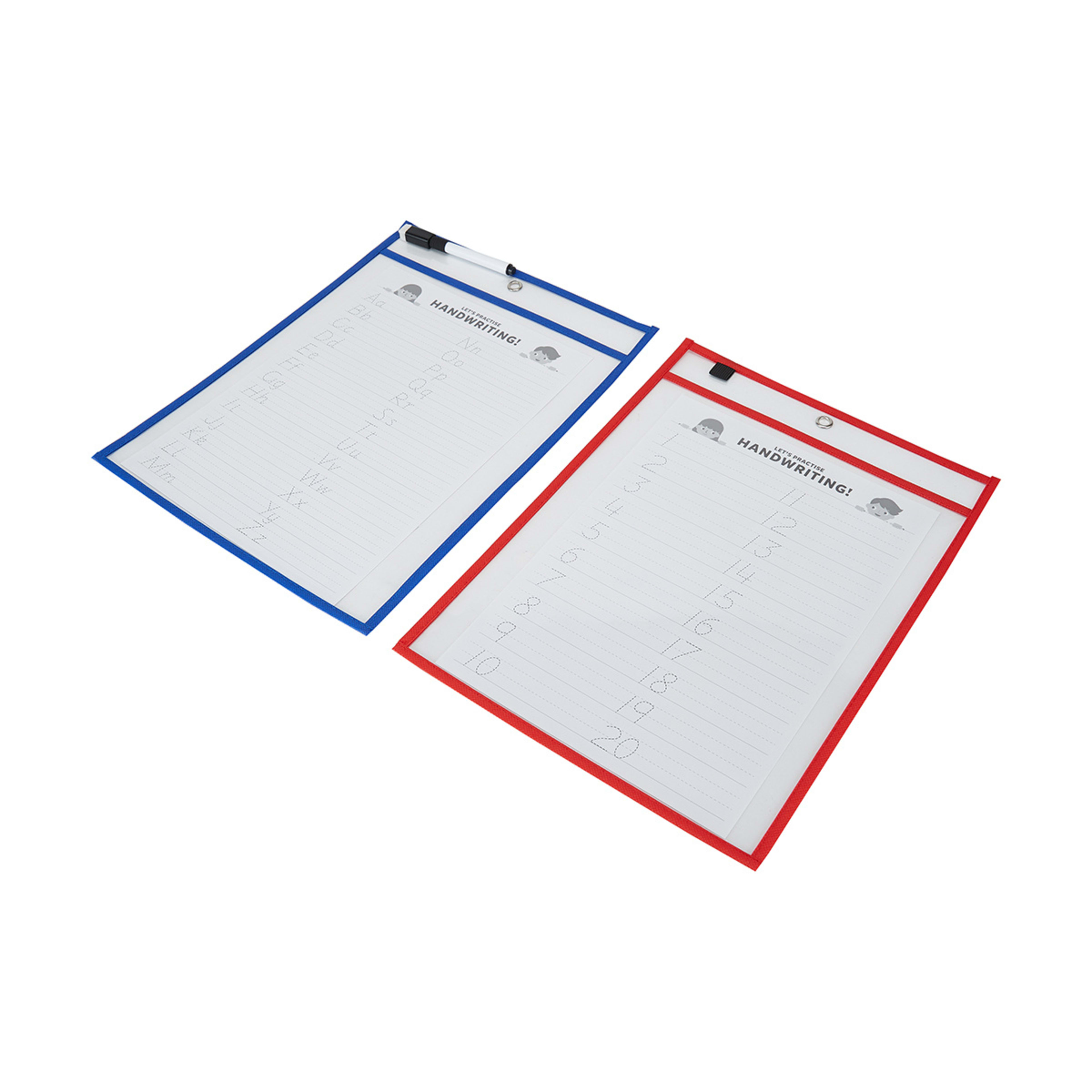 2 Write and Erase Learning Pockets, 2 of 6