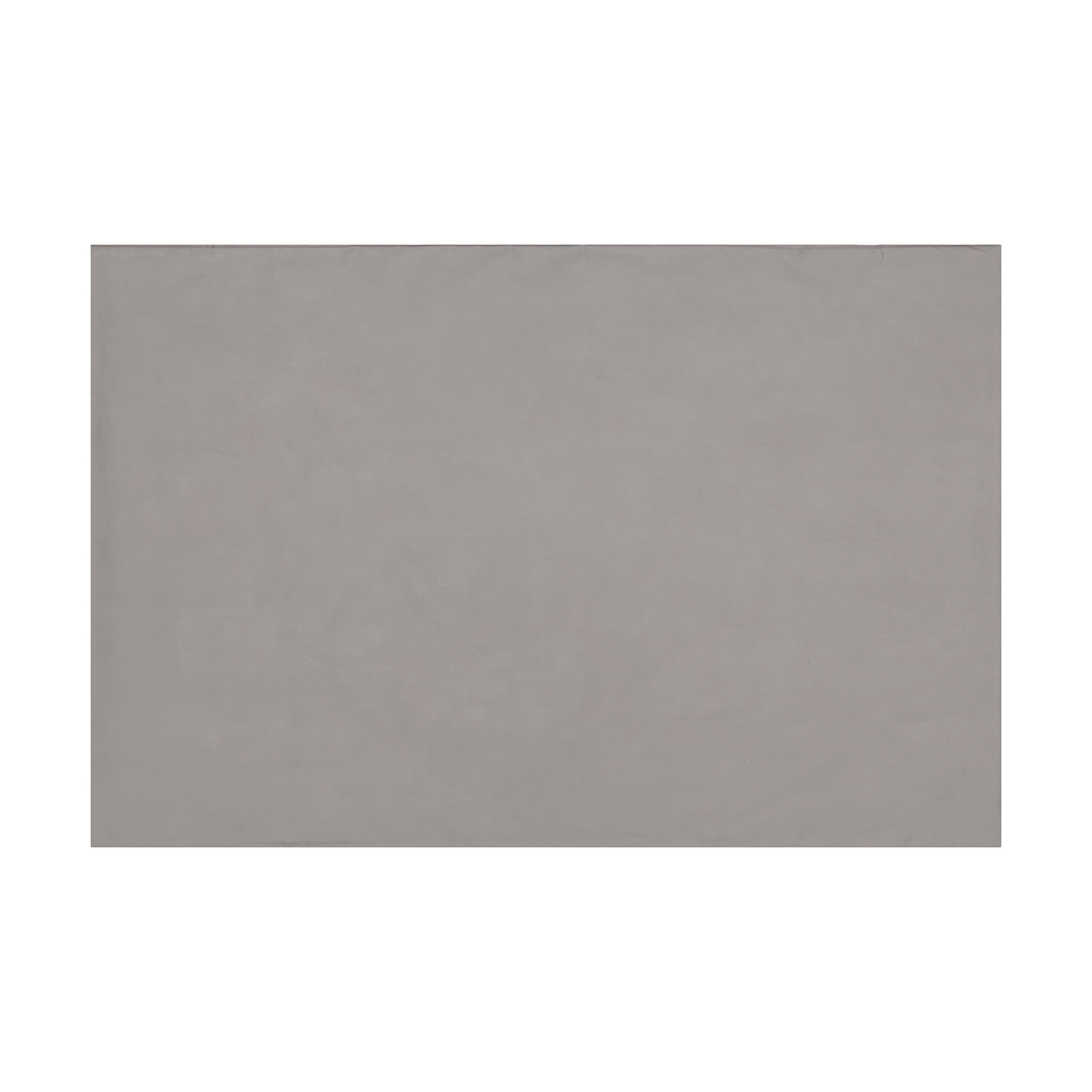 2 250 Thread Count Cotton Rich Standard Pillowcase - Grey, 2 of 5