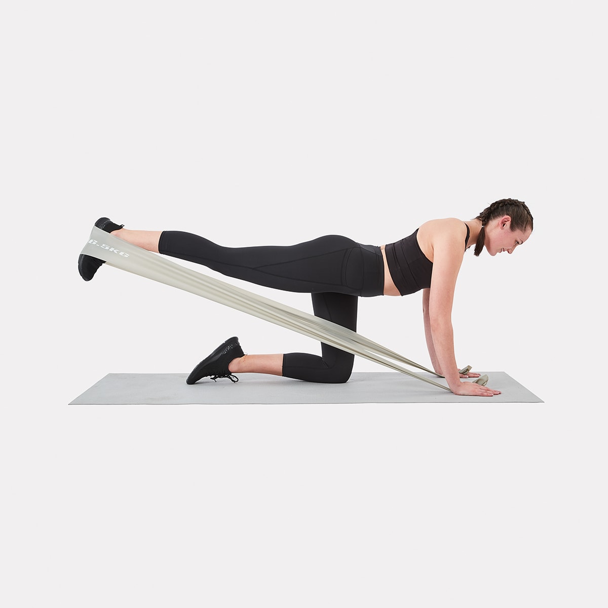 3 Pack Flat Resistance Band Set Kmart