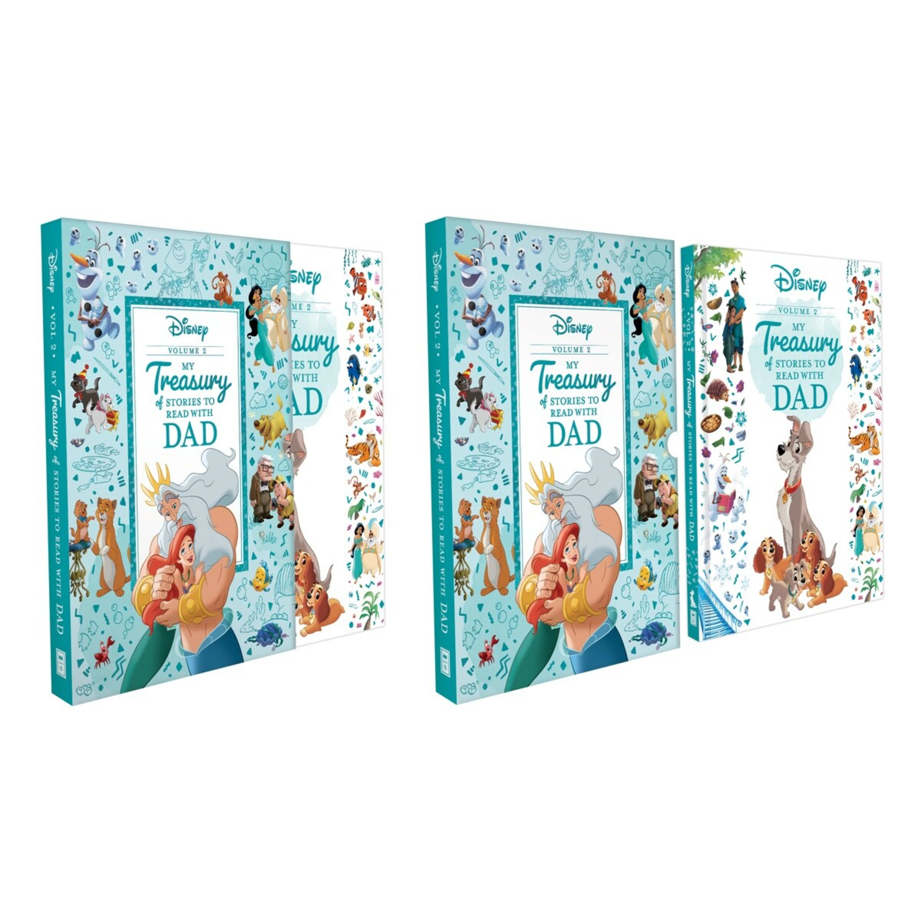 1 Disney My Treasury of Stories to Read with Dad: Volume 2 - Book, 1 of 3