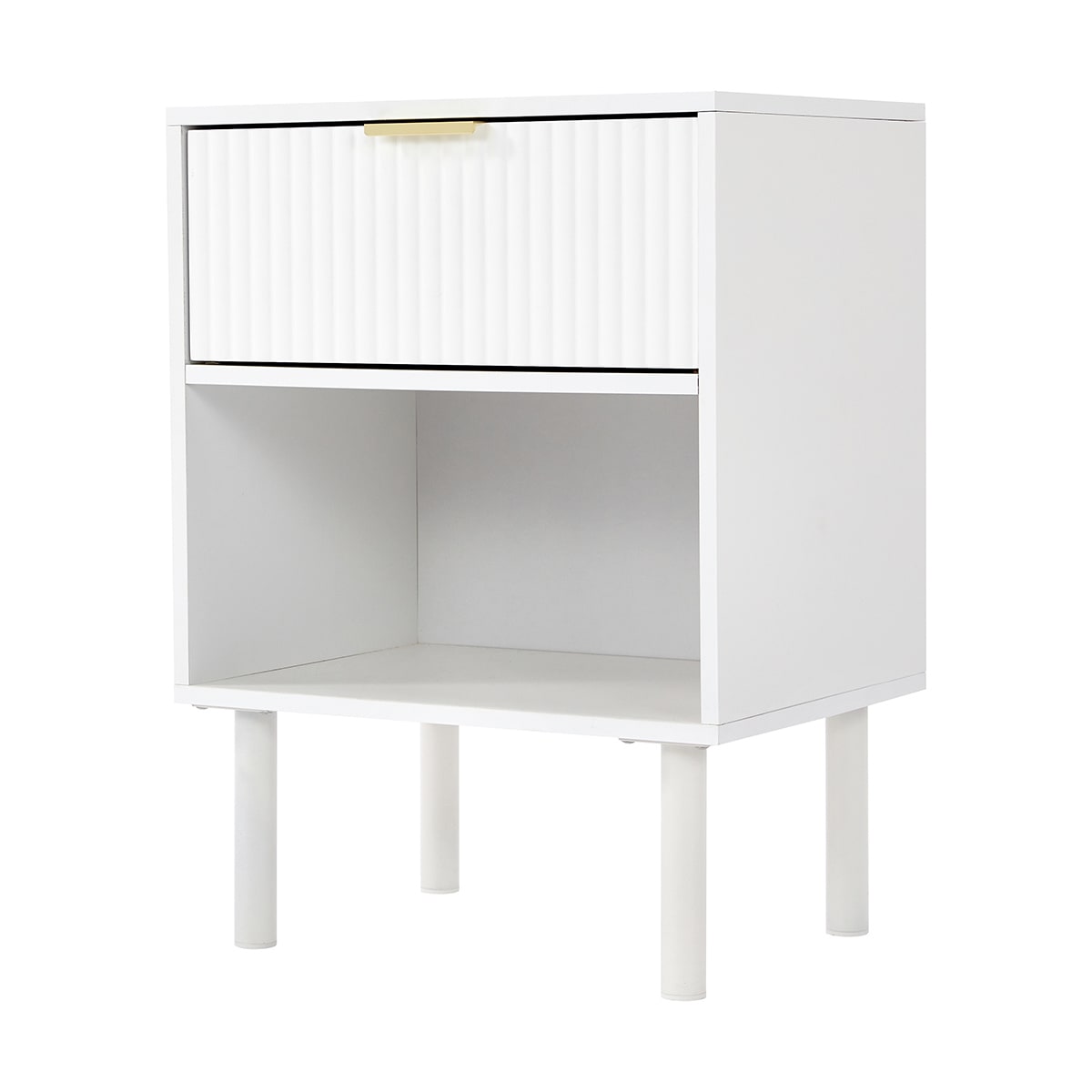 White bedside outlet tables kmart