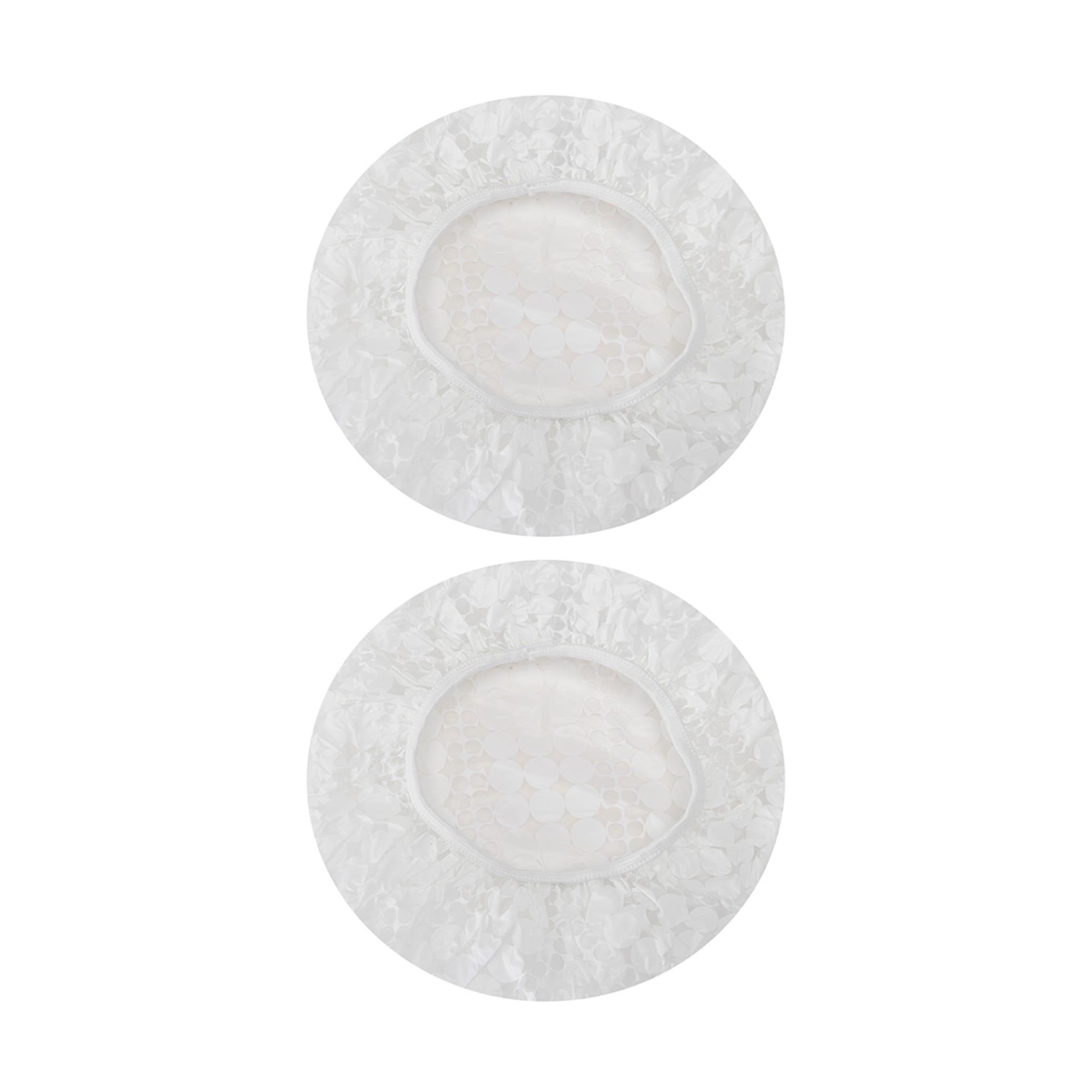 2 Pack White Shower Caps Kmart